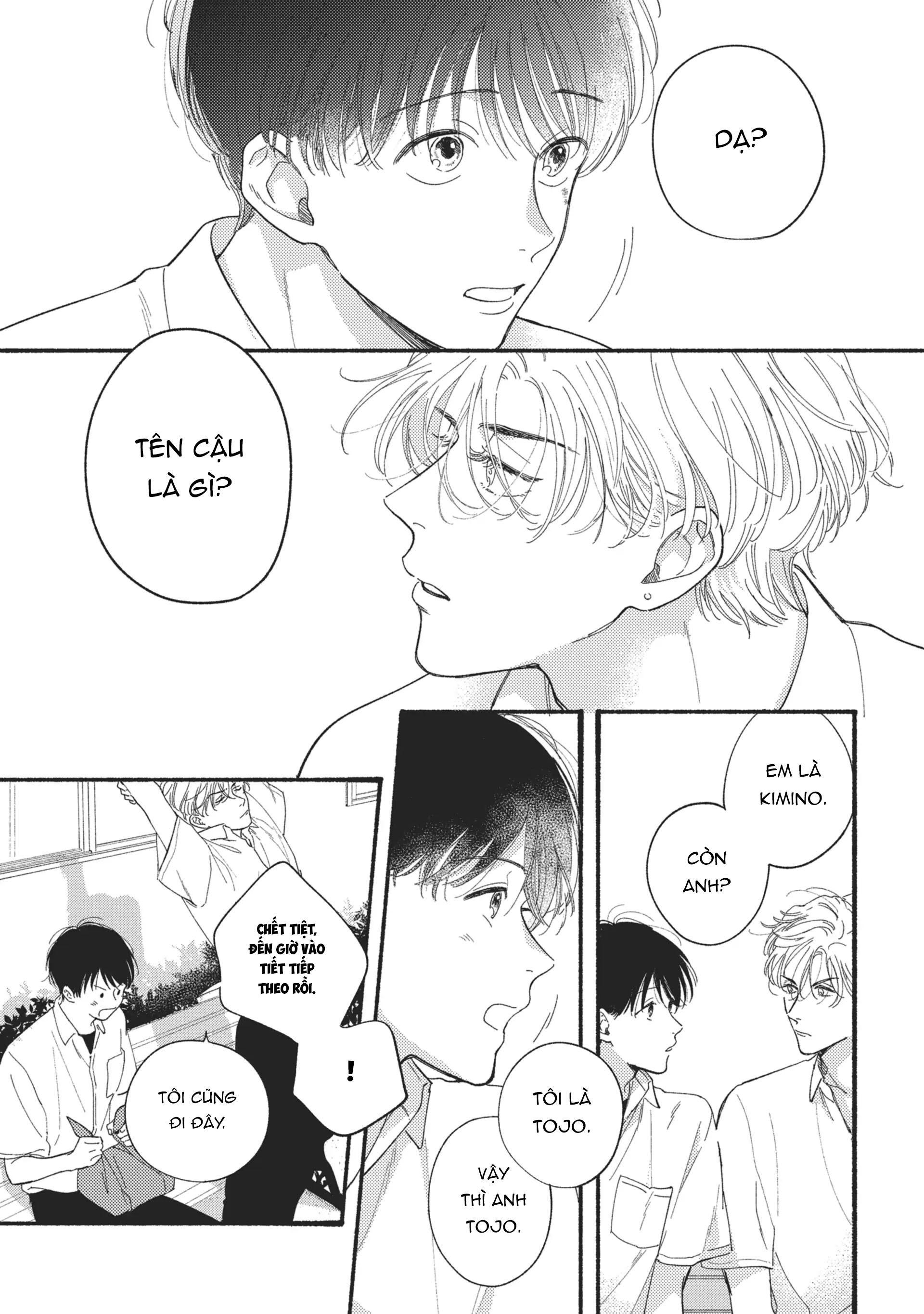 Đọc truyện Thì Ra Mùa Xuân Hoa Nở Là Vì Em - Chapter 1