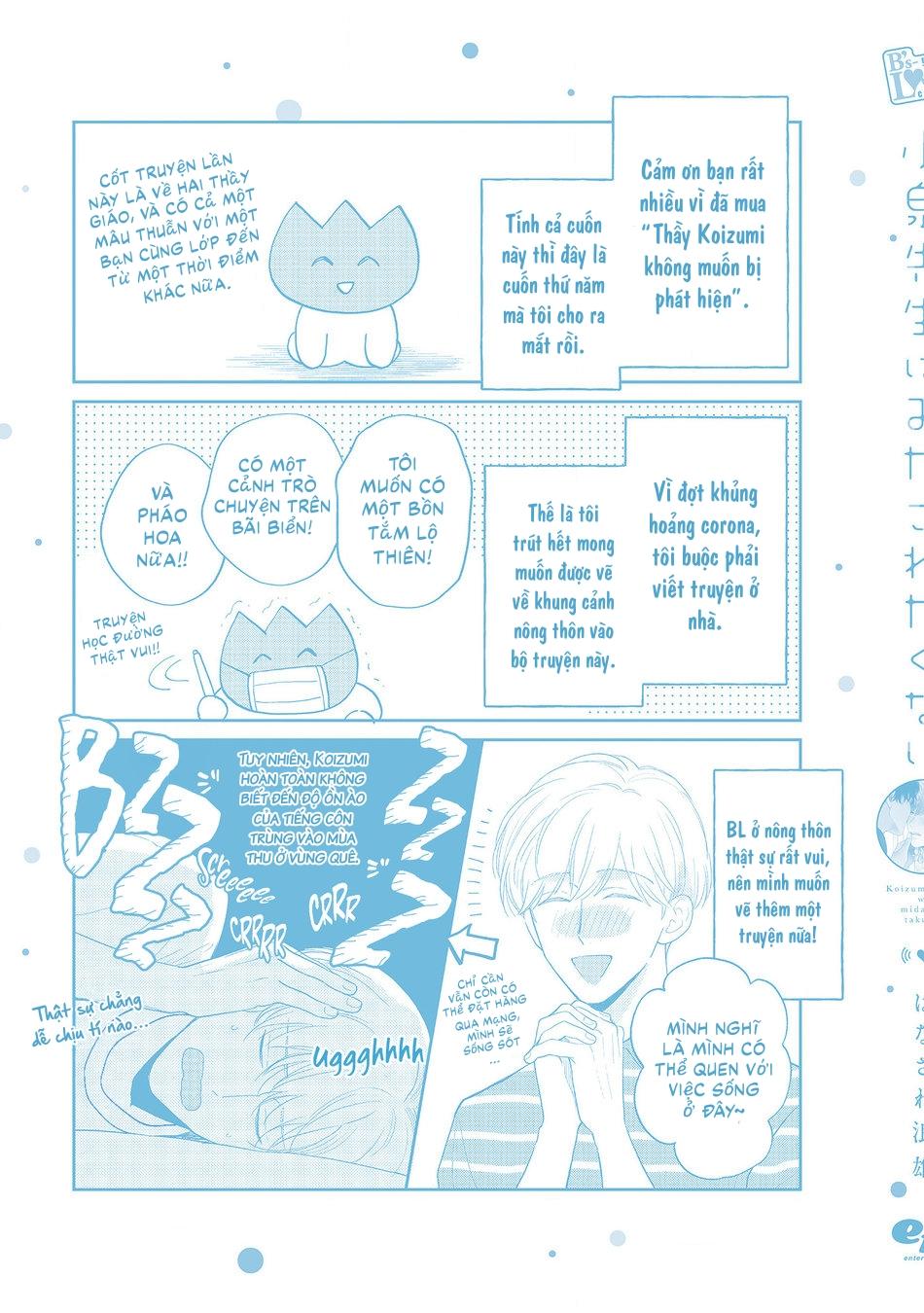 Đọc truyện Koizumi-sensei không muốn bị phát hiện - Chapter 7