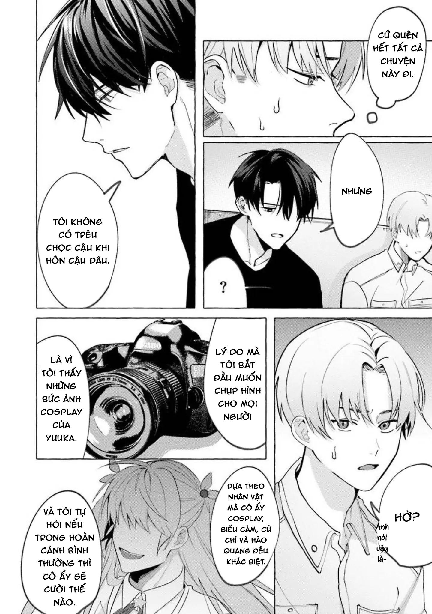 Đọc truyện Nếu bị sếp phát hiện ra việc cosplay nữ thì tôi chết chắc - Chapter 3