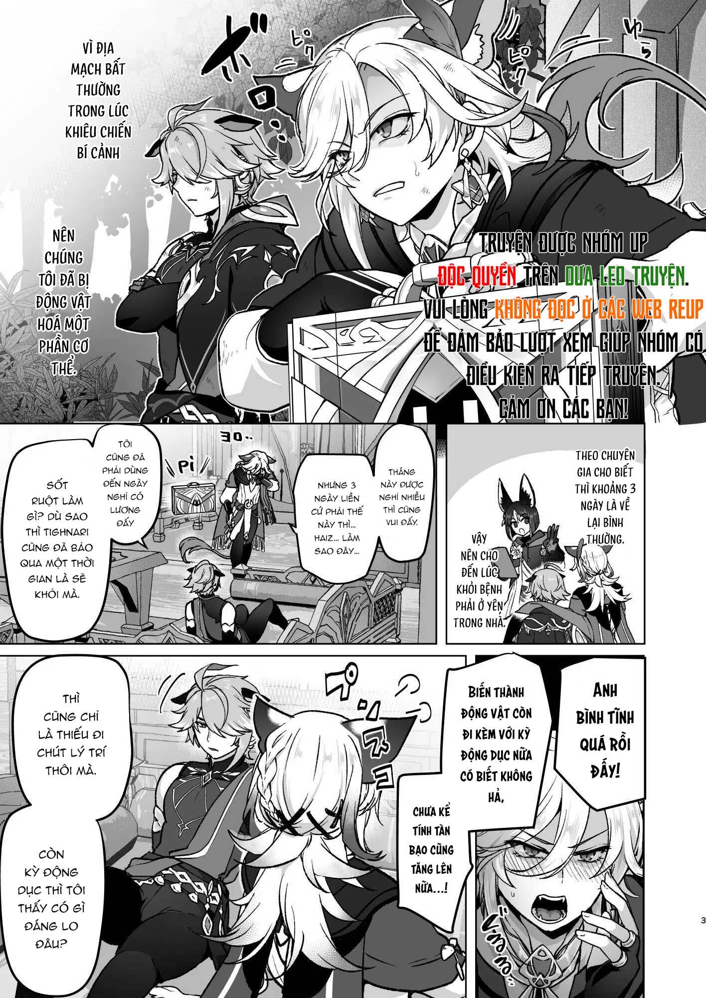 Đọc truyện Tổng Hợp Oneshot Genshin Impact - Chapter 93