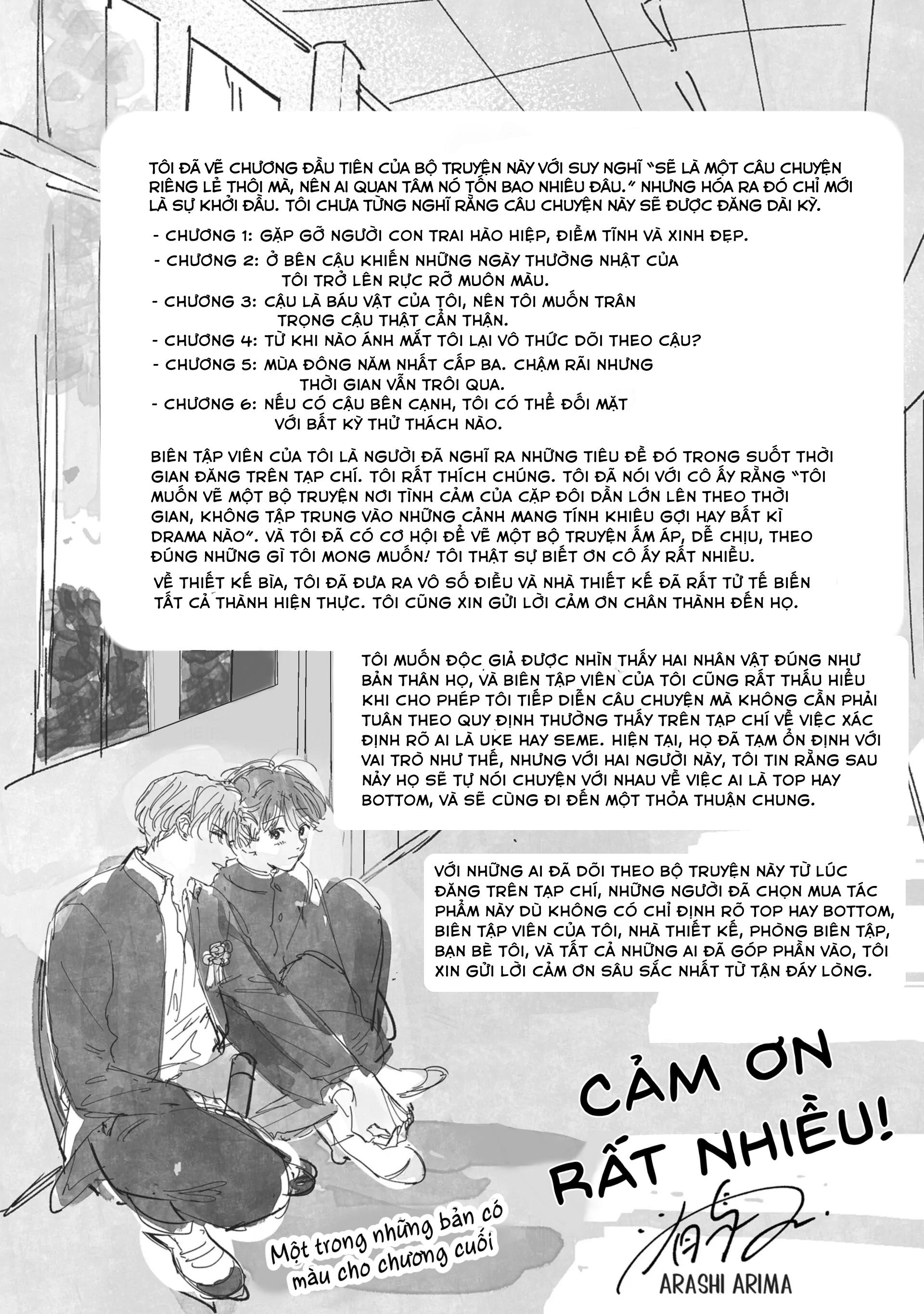 Đọc truyện Thì Ra Mùa Xuân Hoa Nở Là Vì Em - Chapter 6.5