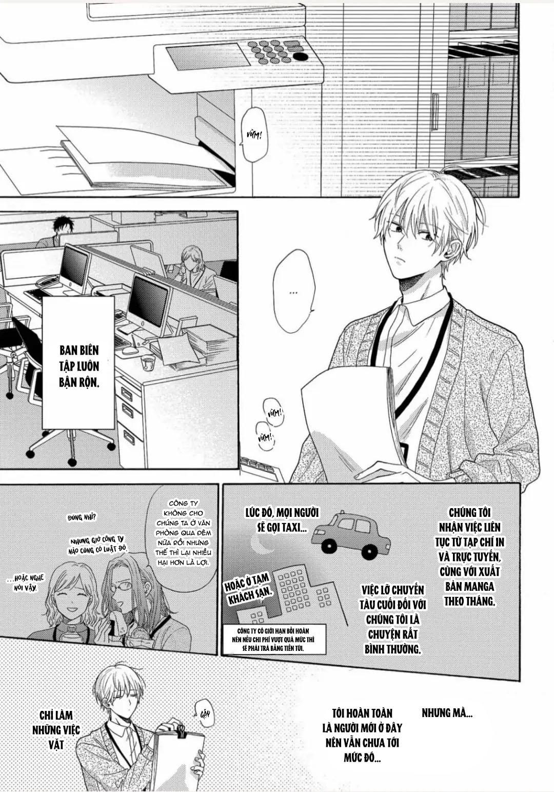 Đọc truyện Giấc Mơ Kỳ Lạ Của Tổ Biên Tập BL - Chapter 1