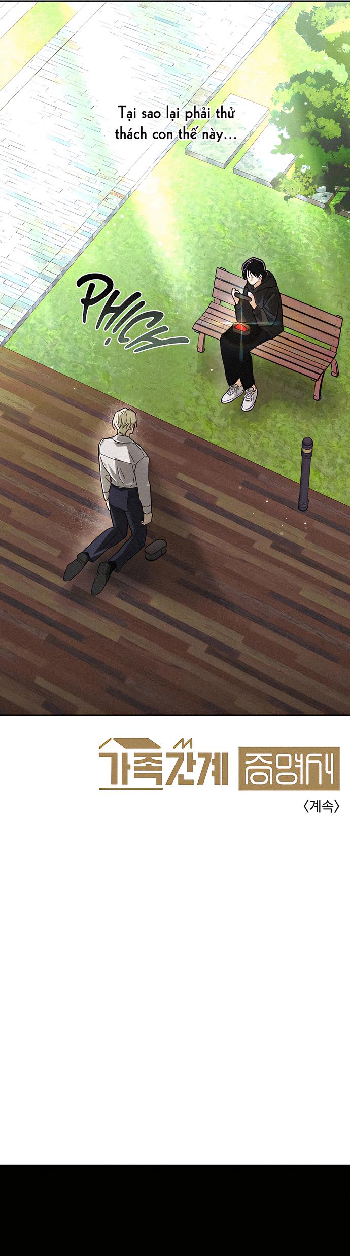 Đọc truyện Chứng Nhận Quan Hệ Gia Đình - Chapter 1