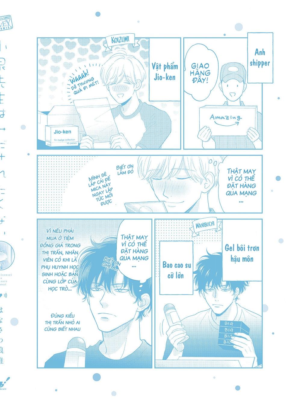 Đọc truyện Koizumi-sensei không muốn bị phát hiện - Chapter 7