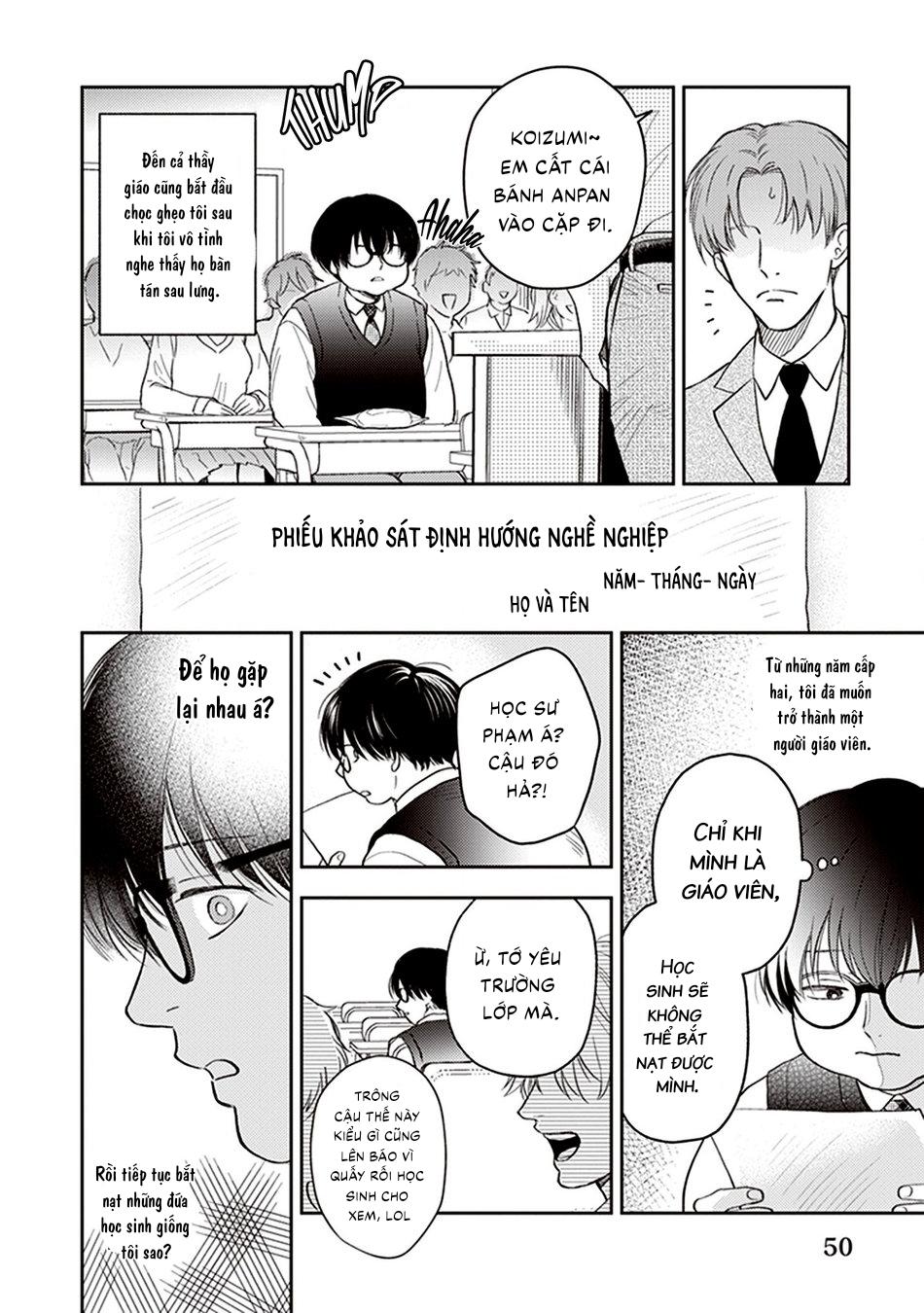 Đọc truyện Koizumi-sensei không muốn bị phát hiện - Chapter 2