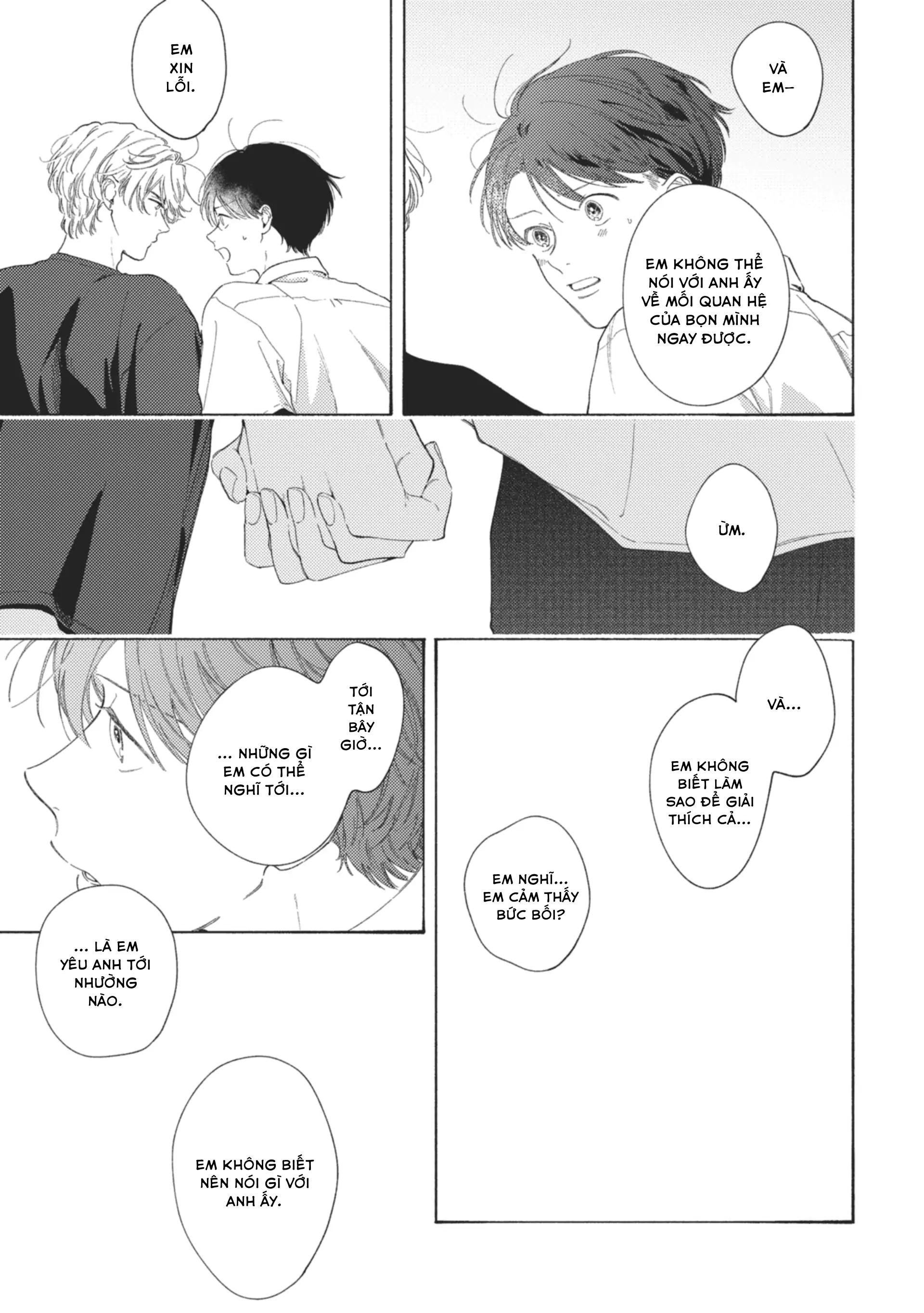 Đọc truyện Thì Ra Mùa Xuân Hoa Nở Là Vì Em - Chapter 9