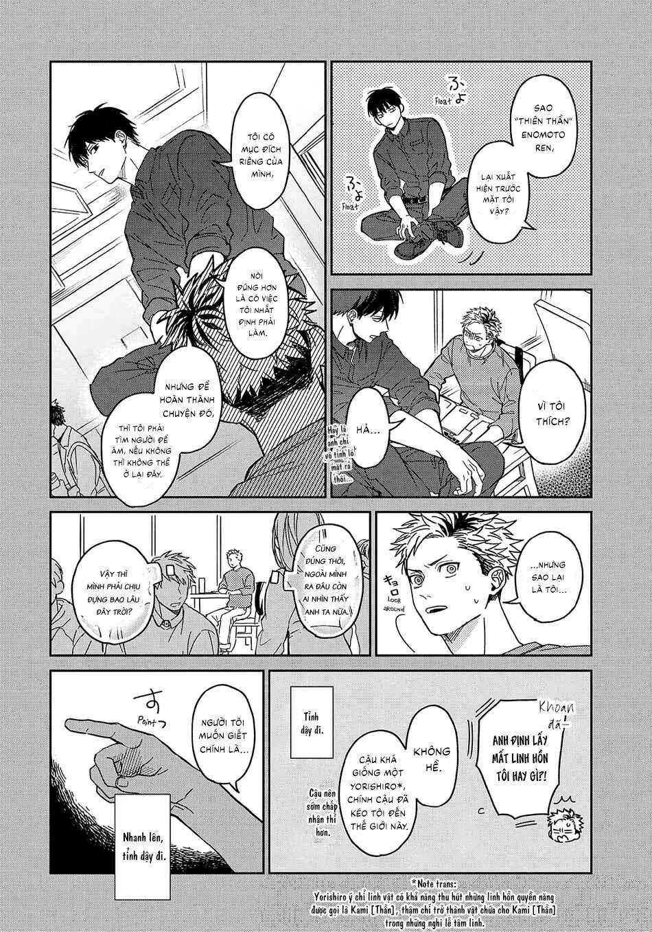 Đọc truyện Tiền bối Enomoto không ngây thơ như thiên thần - Chapter 1
