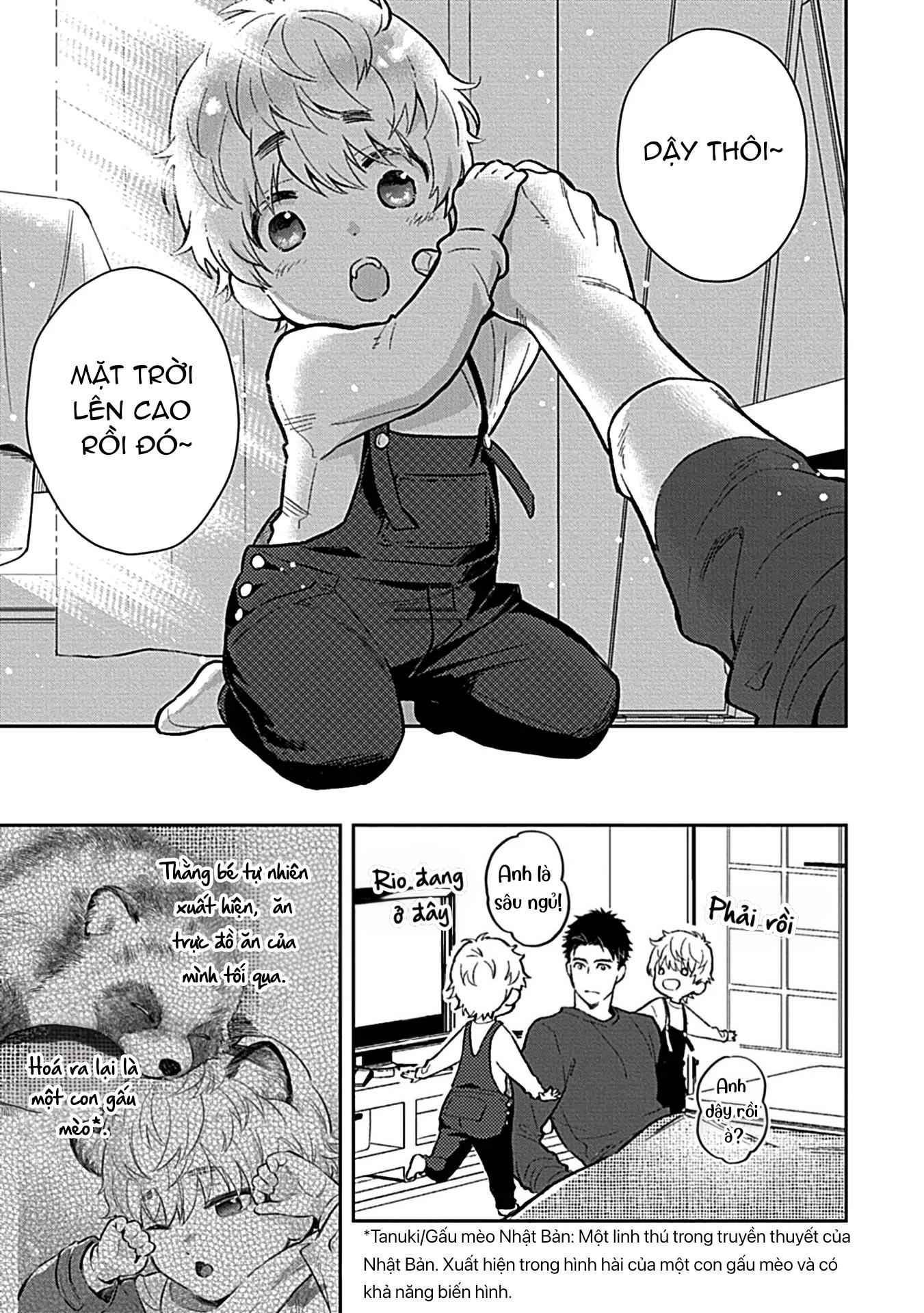 Đọc truyện Trở Thành Một Gia Đình Cùng Hai Anh Em Tanuki - Chapter 2
