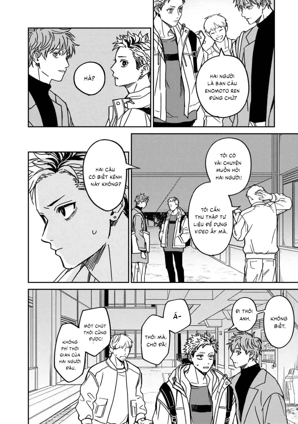 Đọc truyện Tiền bối Enomoto không ngây thơ như thiên thần - Chapter 4