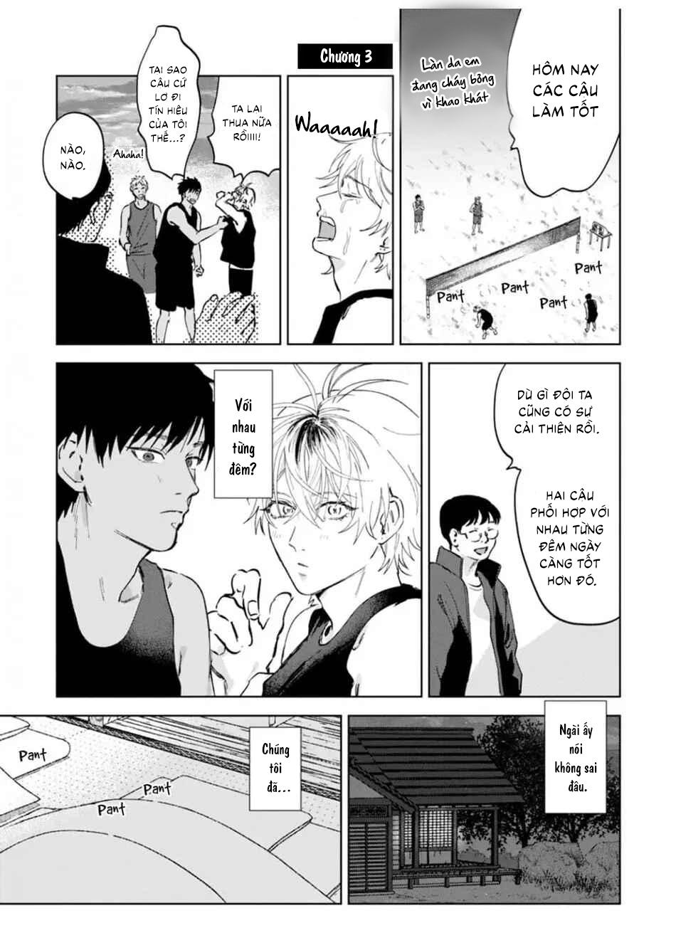 Đọc truyện Làn da em đang cháy bỏng vì khao khát - Chapter 3