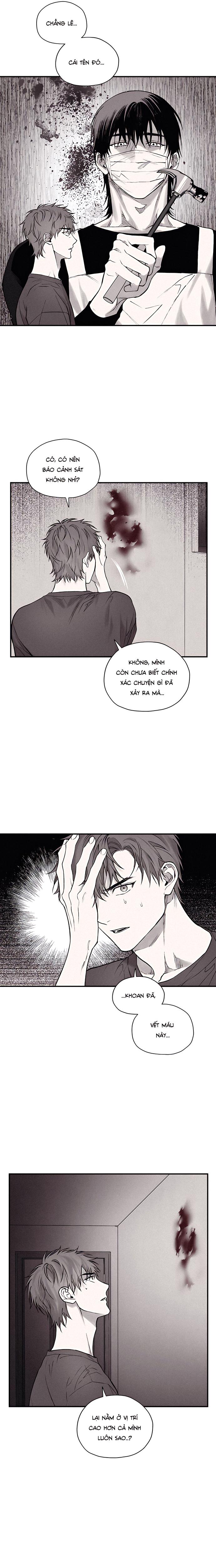 Đọc truyện Gã Đàn Ông Dưới Căn Hầm Đang Bị Giam Cầm Trong Phòng Tôi - Chapter 8