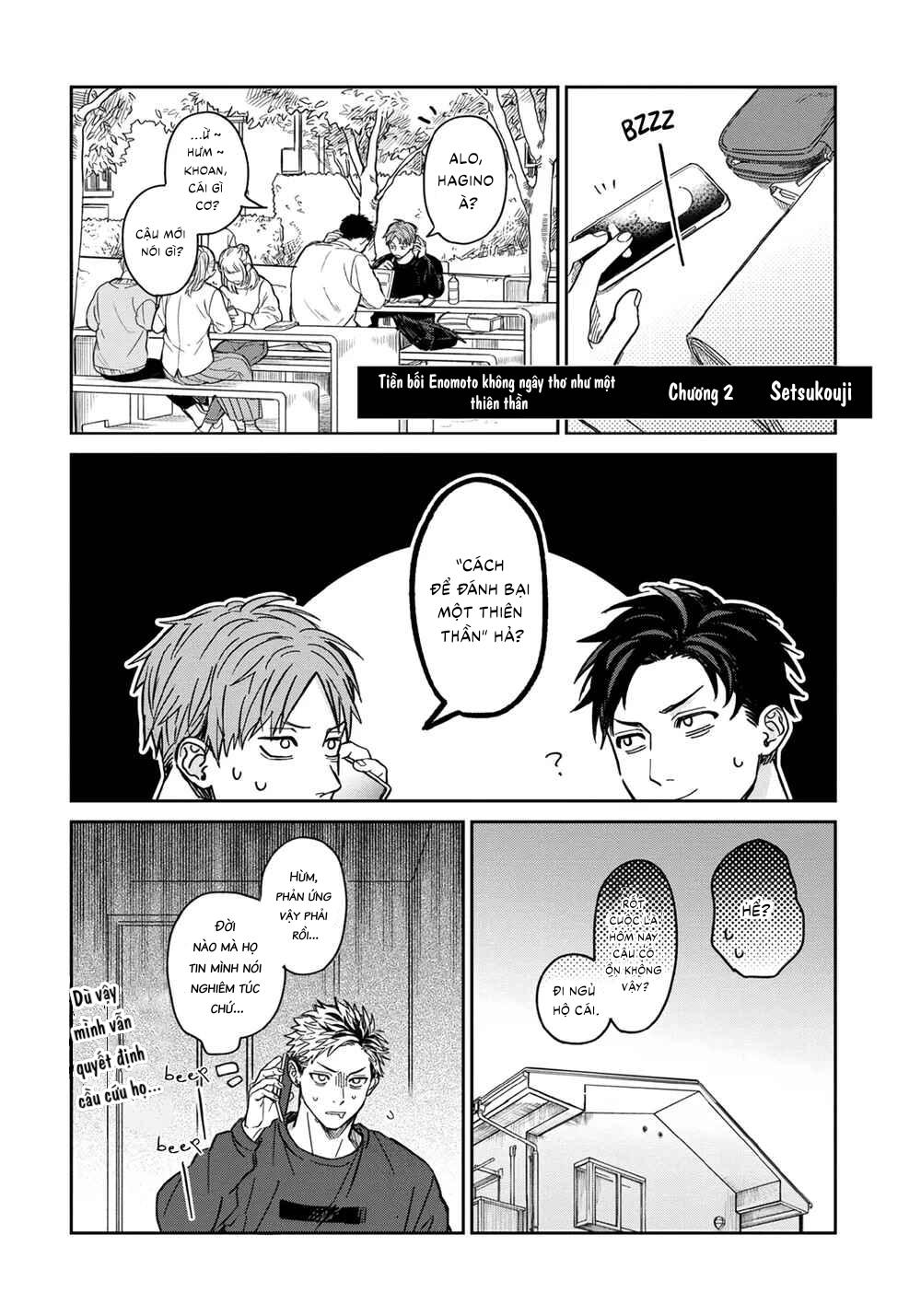 Đọc truyện Tiền bối Enomoto không ngây thơ như thiên thần - Chapter 2