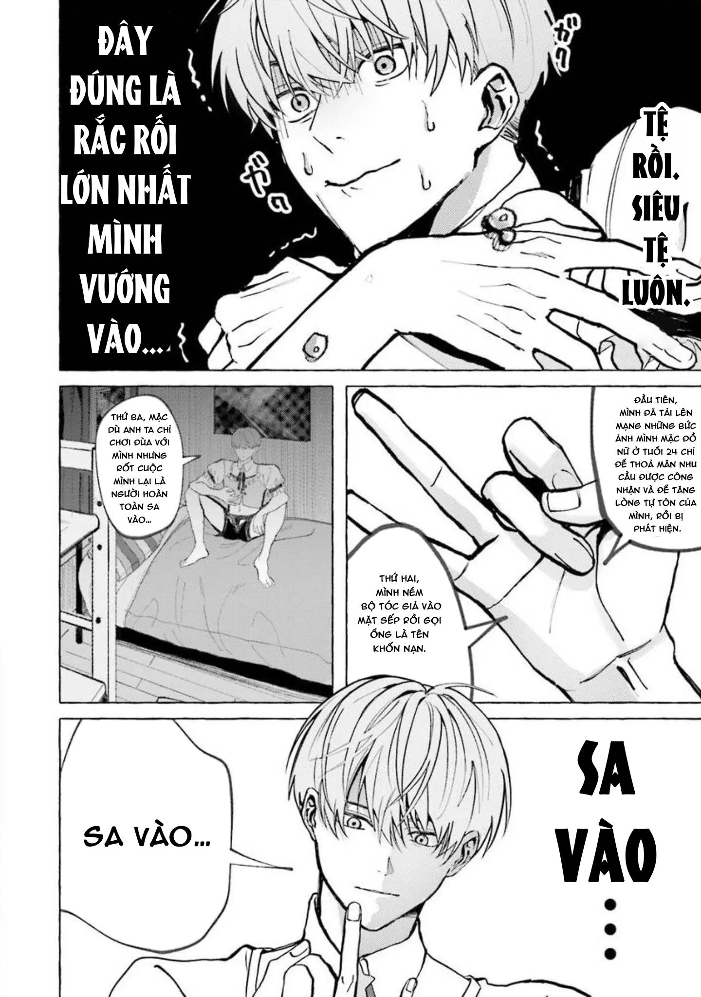 Đọc truyện Nếu bị sếp phát hiện ra việc cosplay nữ thì tôi chết chắc - Chapter 3
