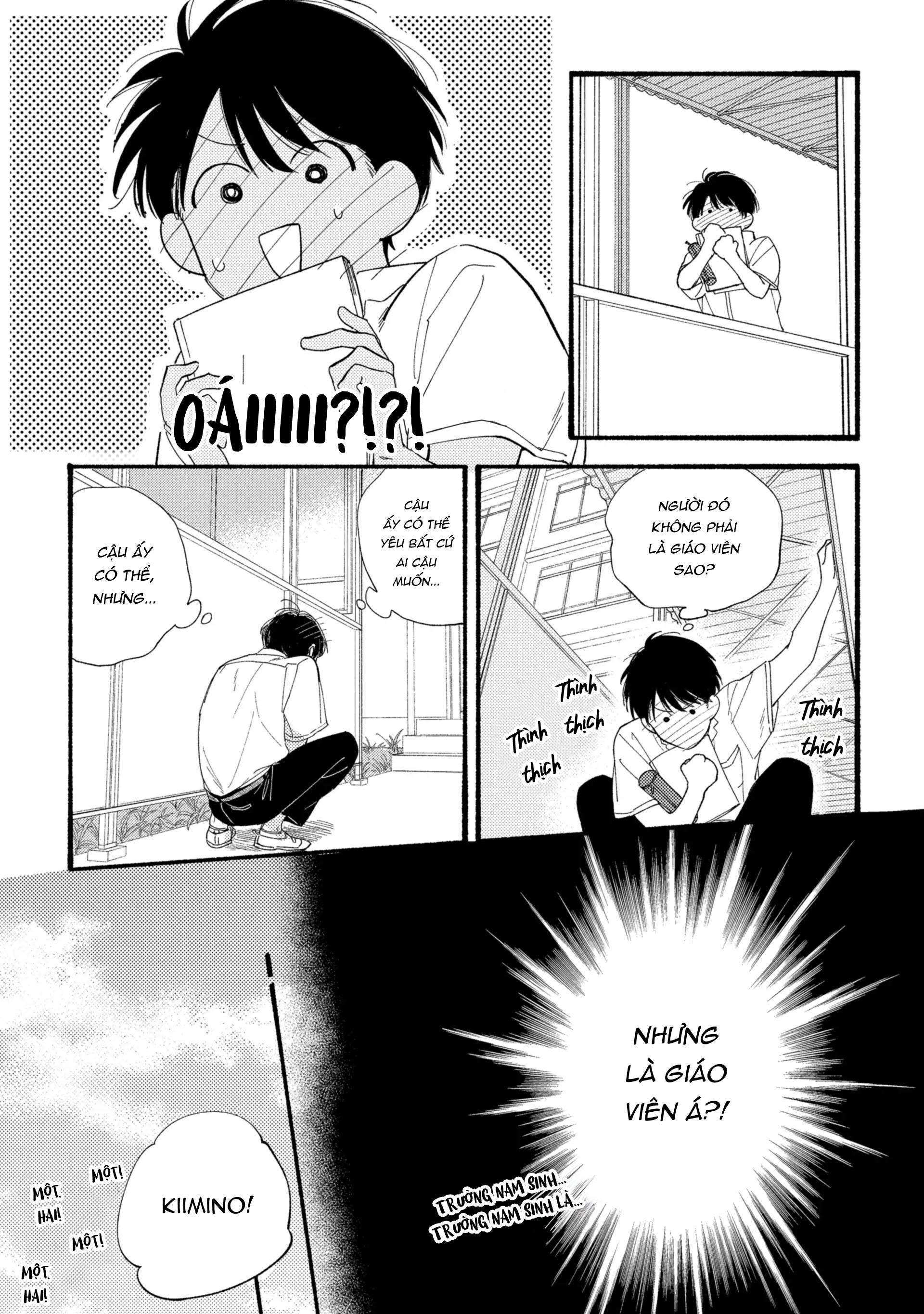 Đọc truyện Thì Ra Mùa Xuân Hoa Nở Là Vì Em - Chapter 1