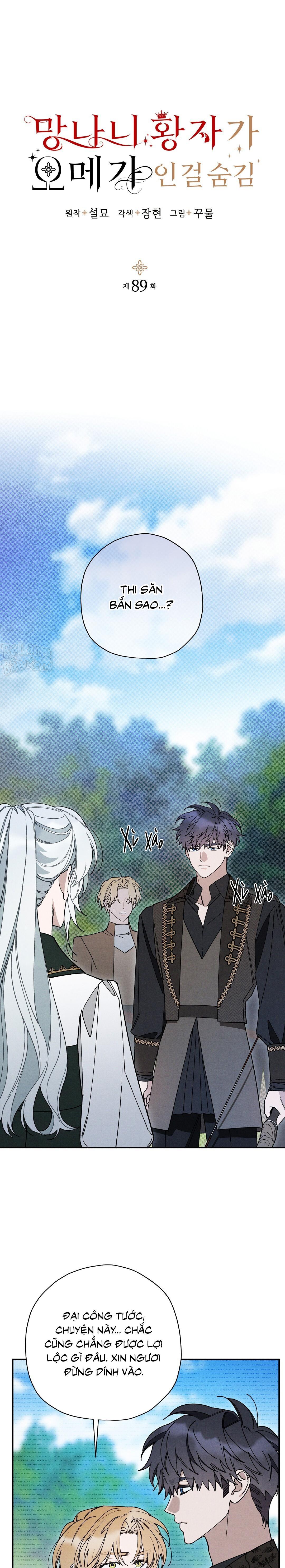 Đọc truyện HOÀNG TỬ HƯ HỎNG CHE GIẤU MÌNH LÀ OMEGA - Chapter 89