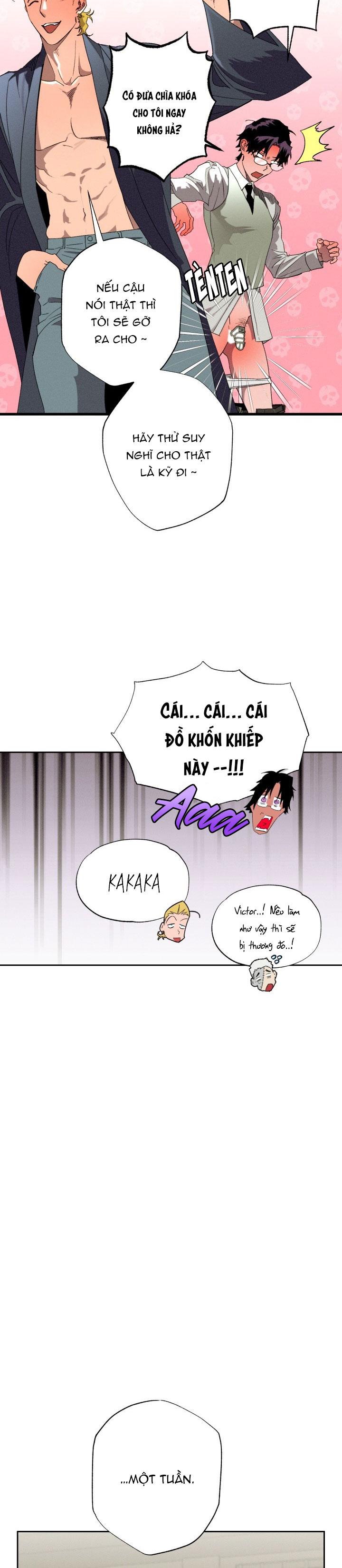 Đọc truyện TIẾN SĨ V VÀ BA NGƯỜI TÌNH - Chapter 18
