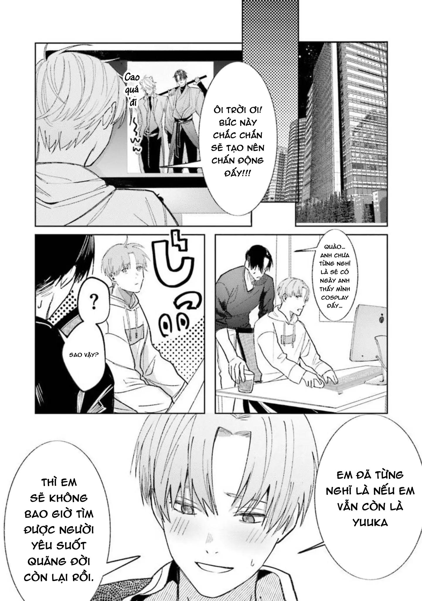 Đọc truyện Nếu bị sếp phát hiện ra việc cosplay nữ thì tôi chết chắc - Chapter 5