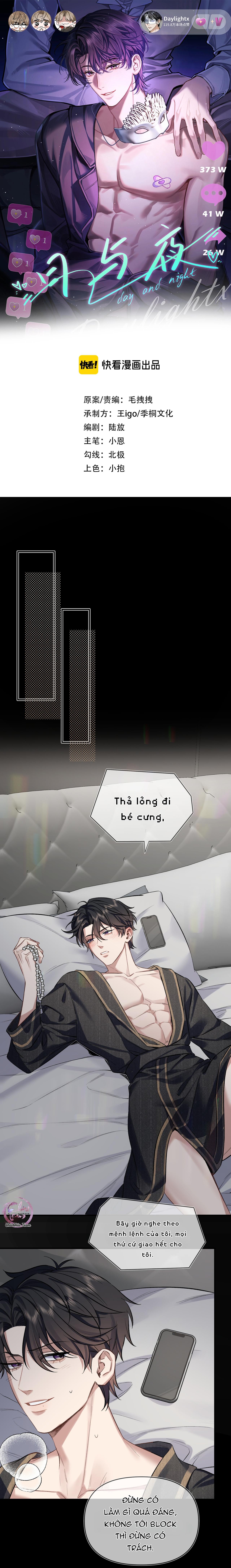Đọc truyện Ngày Và Đêm - Chapter 4