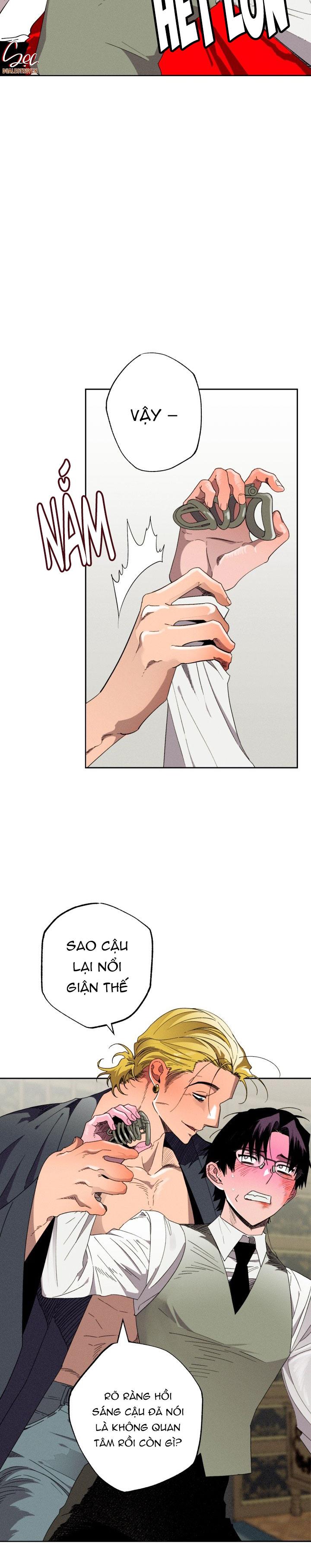 Đọc truyện TIẾN SĨ V VÀ BA NGƯỜI TÌNH - Chapter 18