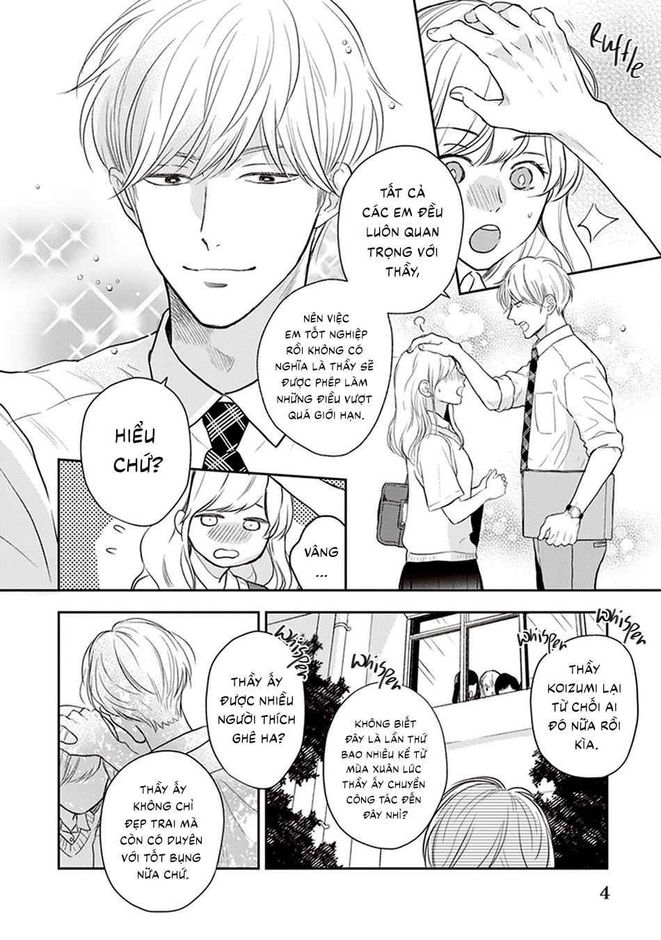 Đọc truyện Koizumi-sensei không muốn bị phát hiện - Chapter 1