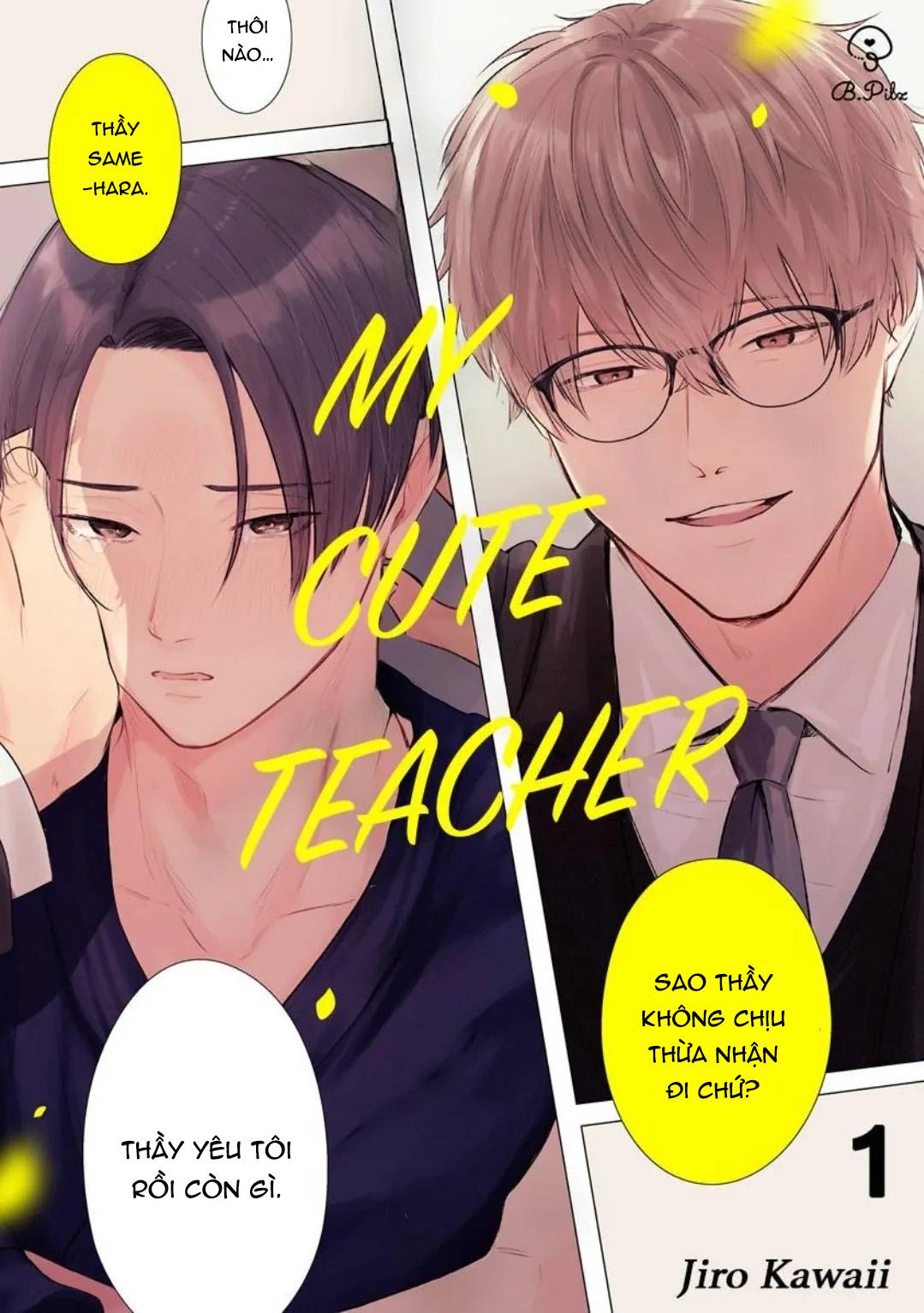 Đọc truyện Người Thầy Đáng Yêu Của Tôi - Chapter 1