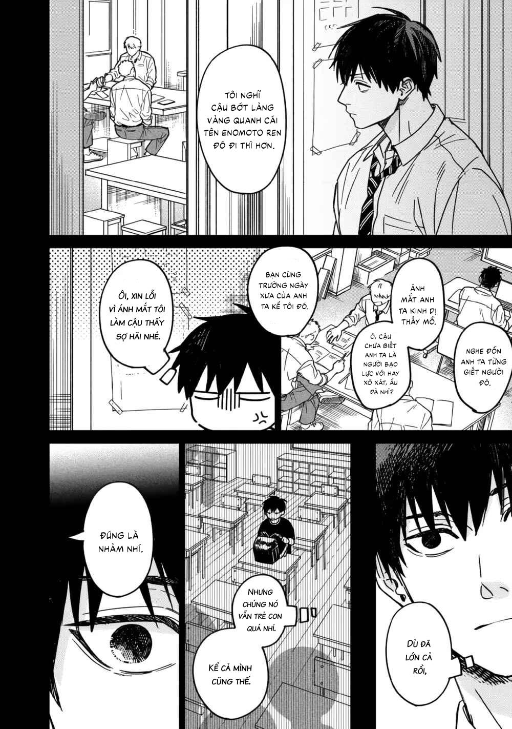 Đọc truyện Tiền bối Enomoto không ngây thơ như thiên thần - Chapter 4