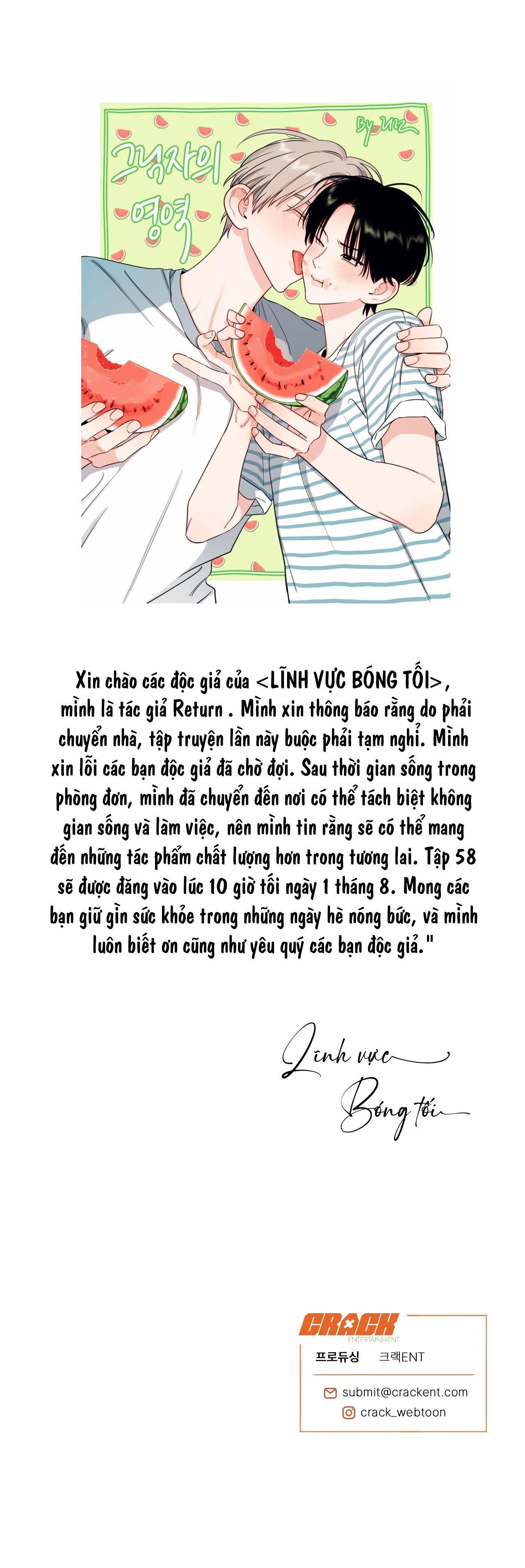 Đọc truyện LĨNH VỰC BÓNG TỐI - Chapter 57.1
