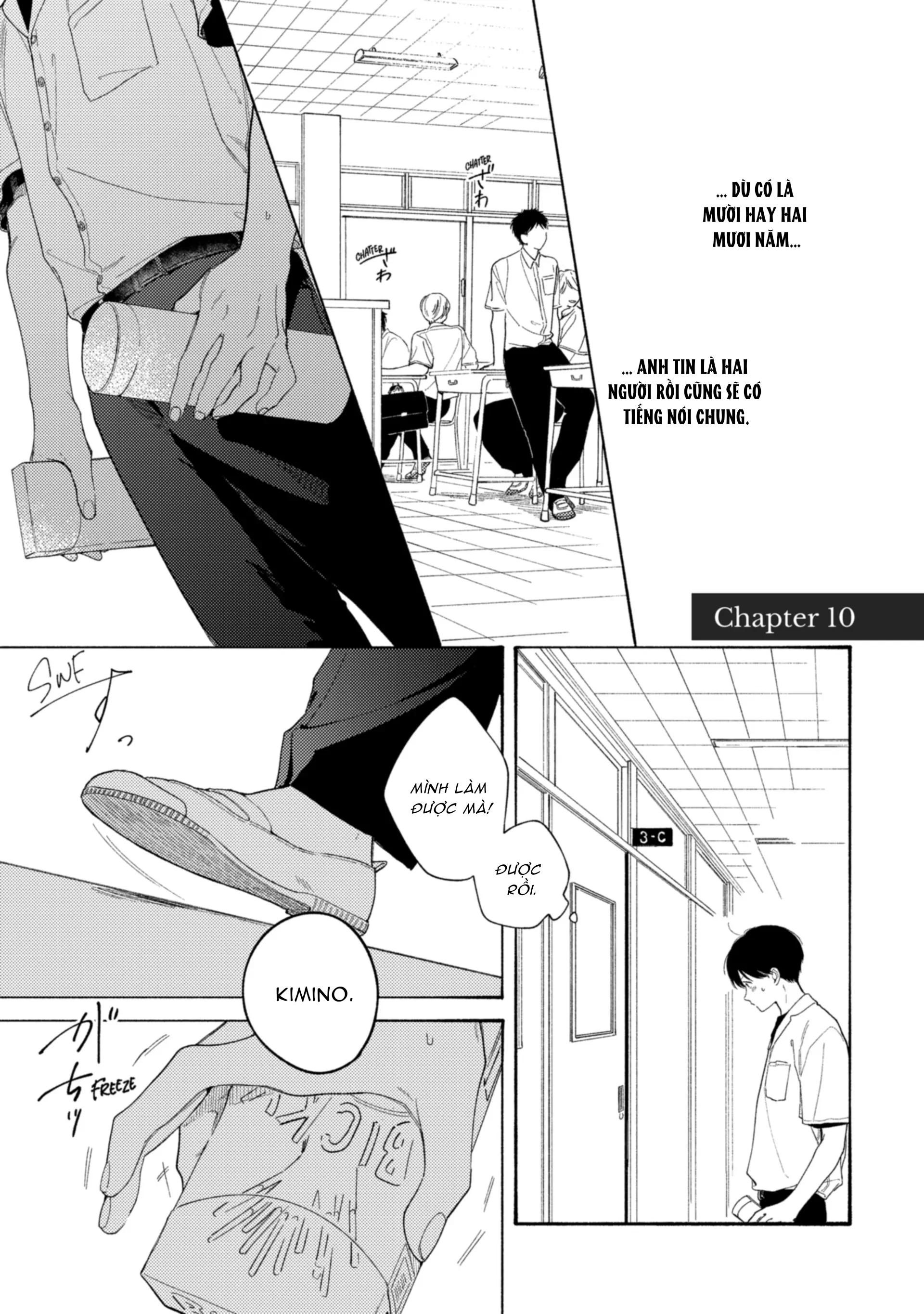 Đọc truyện Thì Ra Mùa Xuân Hoa Nở Là Vì Em - Chapter 10