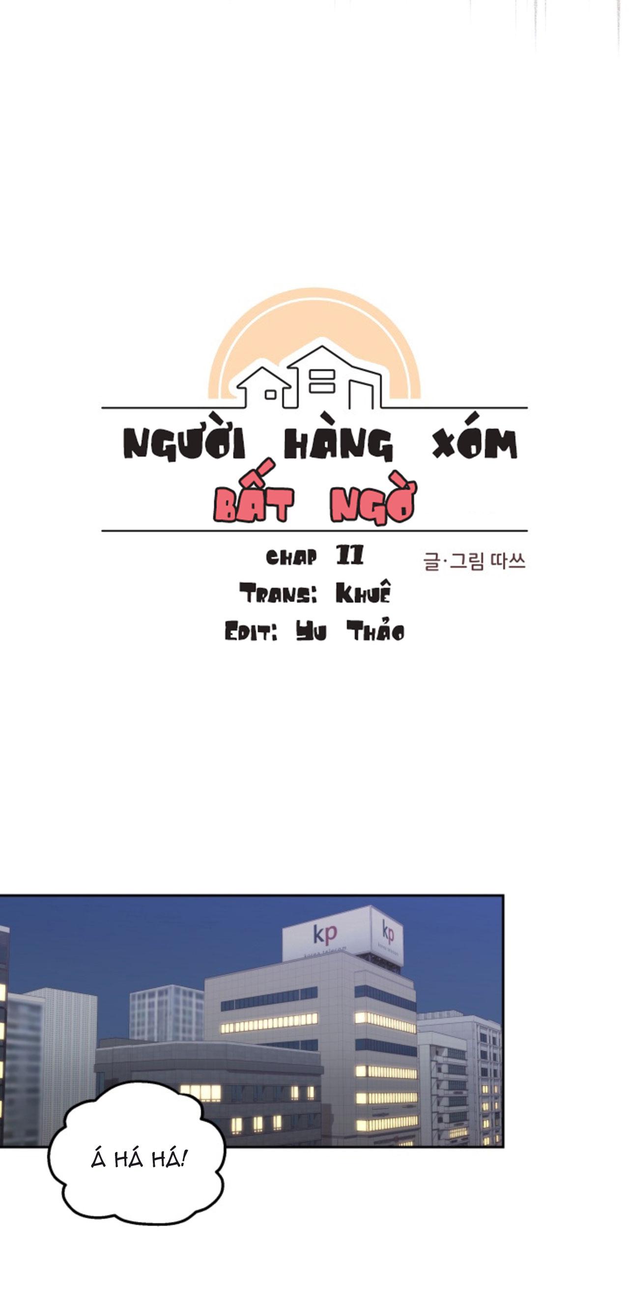 Đọc truyện Người Hàng Xóm Bất Ngờ - Chapter 11