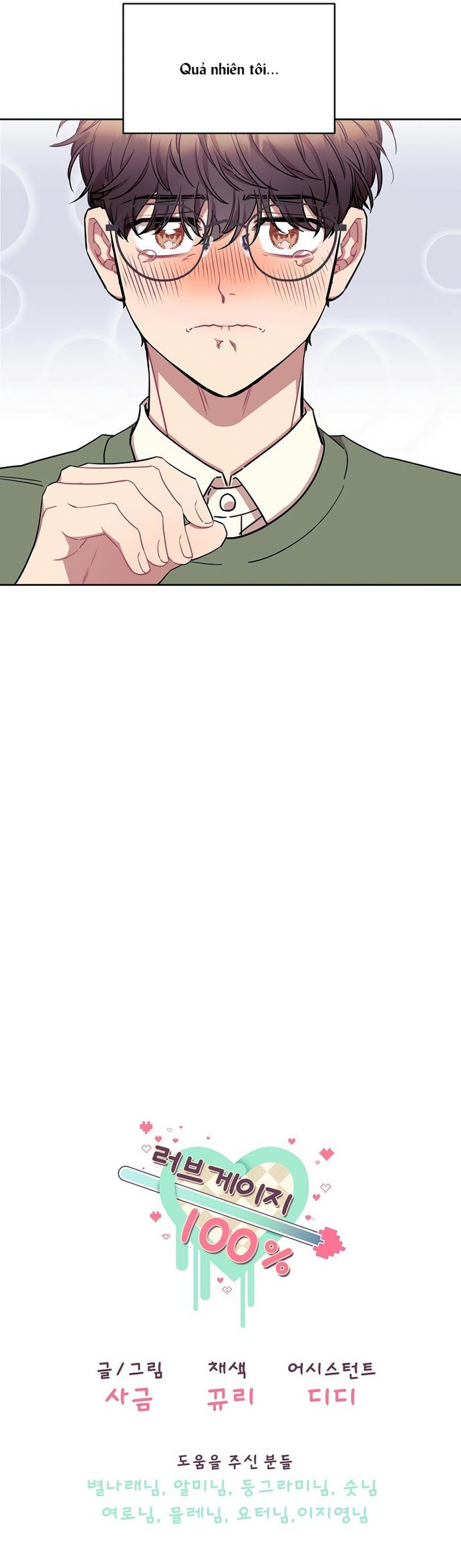 Đọc truyện Thanh Tình Yêu 100% - Chapter 4