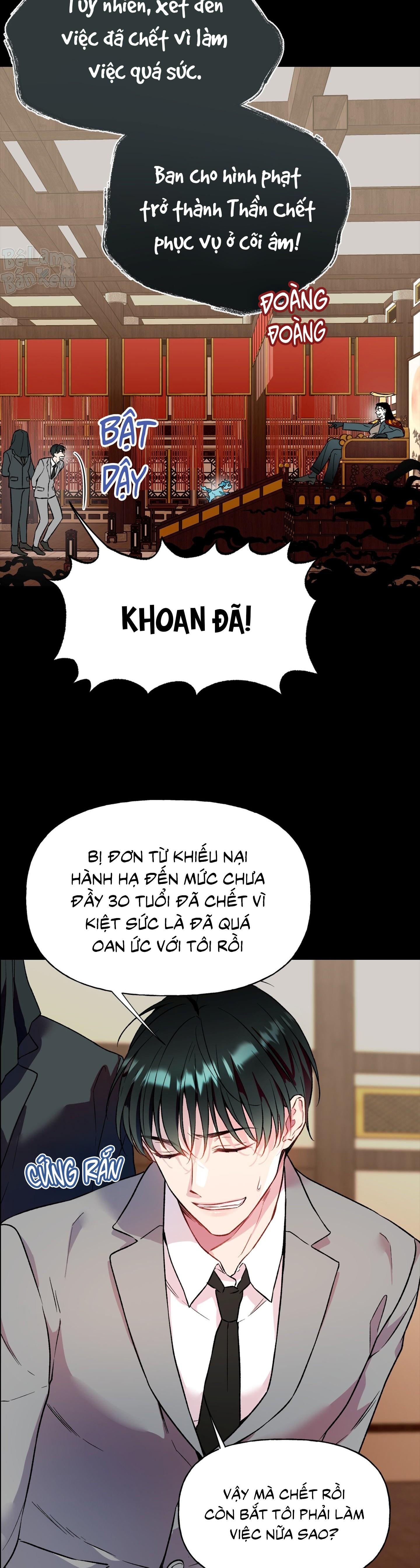 Đọc truyện Thần chết muốn trở thành thần tình yêu! - Chapter 1
