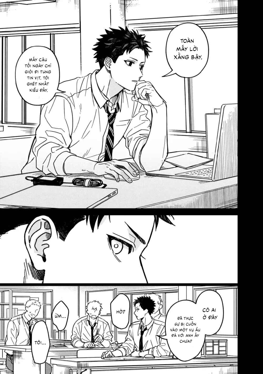 Đọc truyện Tiền bối Enomoto không ngây thơ như thiên thần - Chapter 4