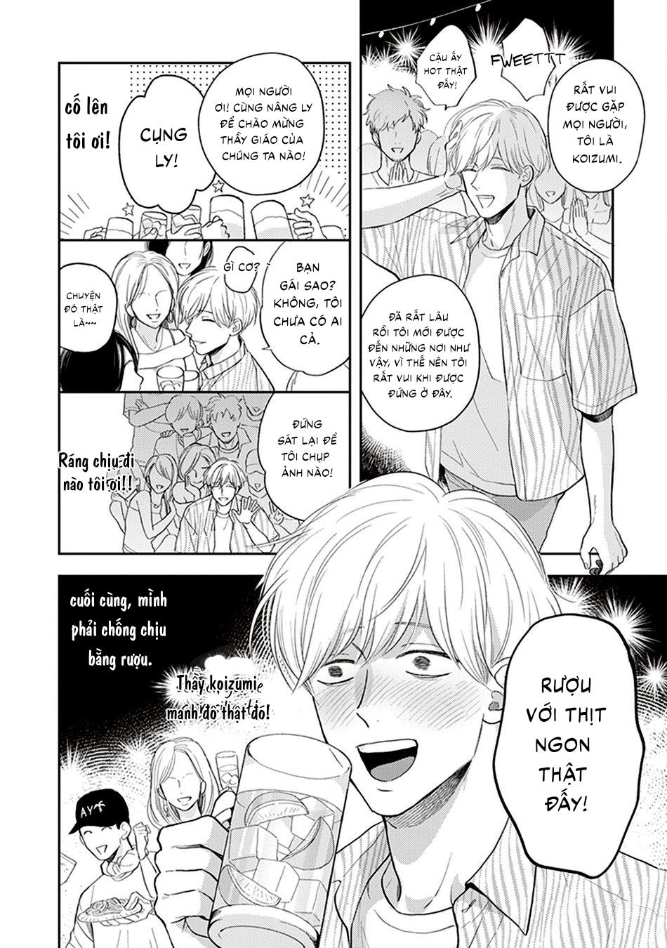 Đọc truyện Koizumi-sensei không muốn bị phát hiện - Chapter 1