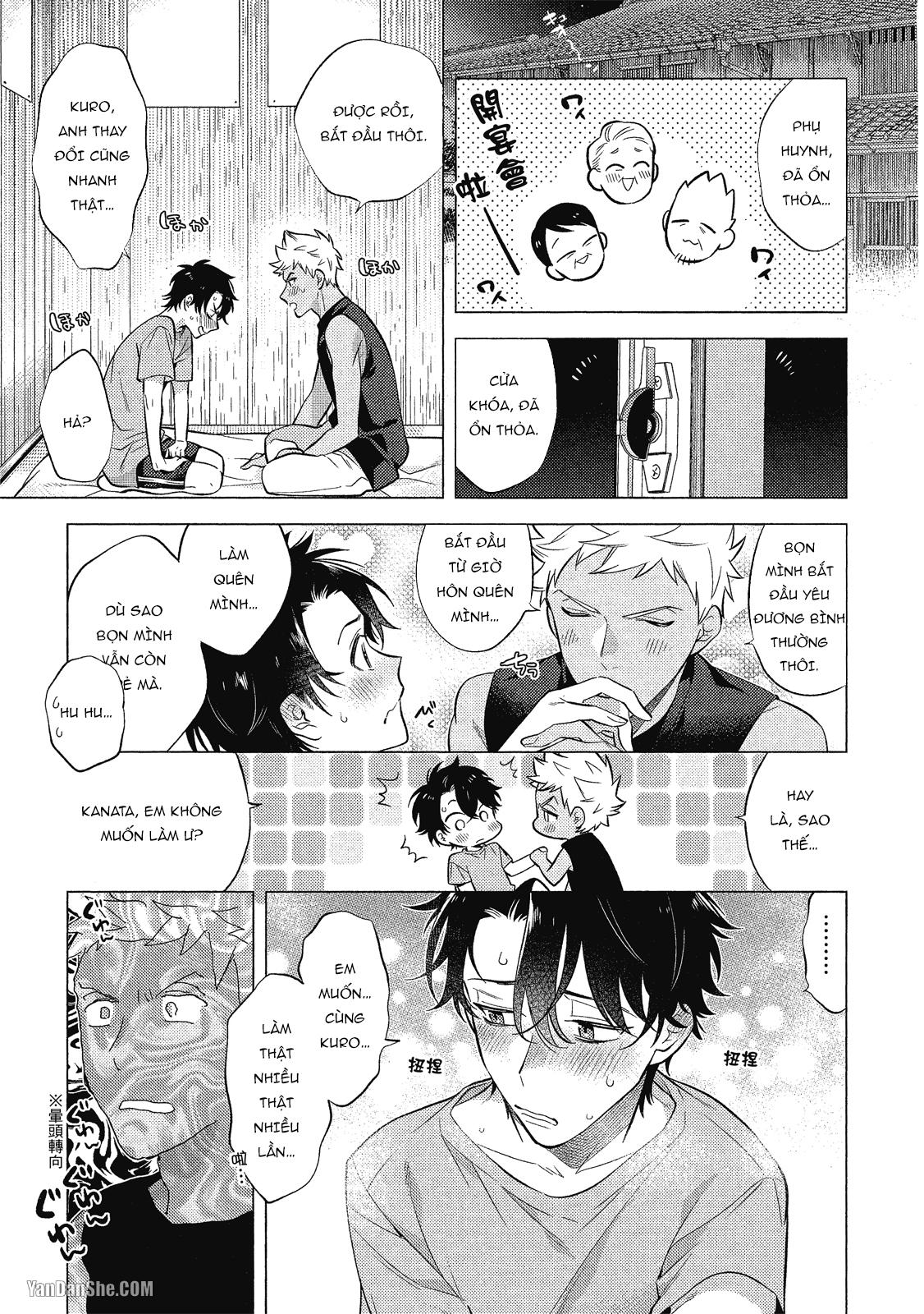 Đọc truyện Series BL Manga - Chapter 21.5
