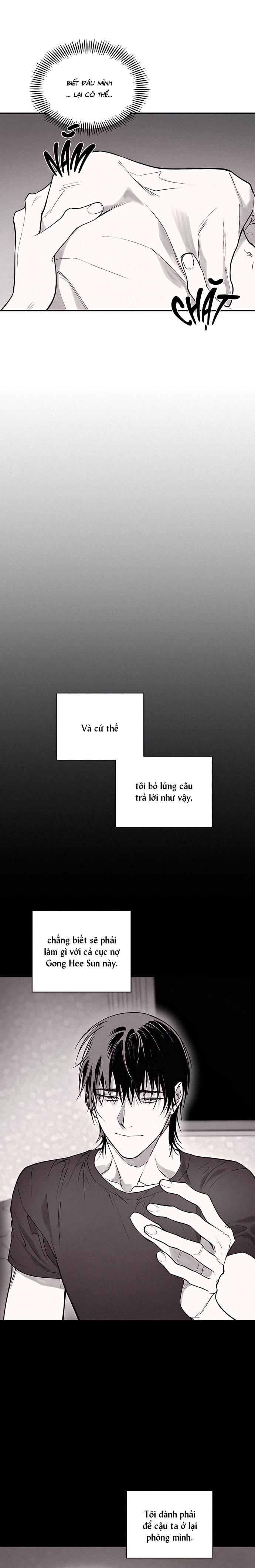 Đọc truyện Gã Đàn Ông Dưới Căn Hầm Đang Bị Giam Cầm Trong Phòng Tôi - Chapter 8
