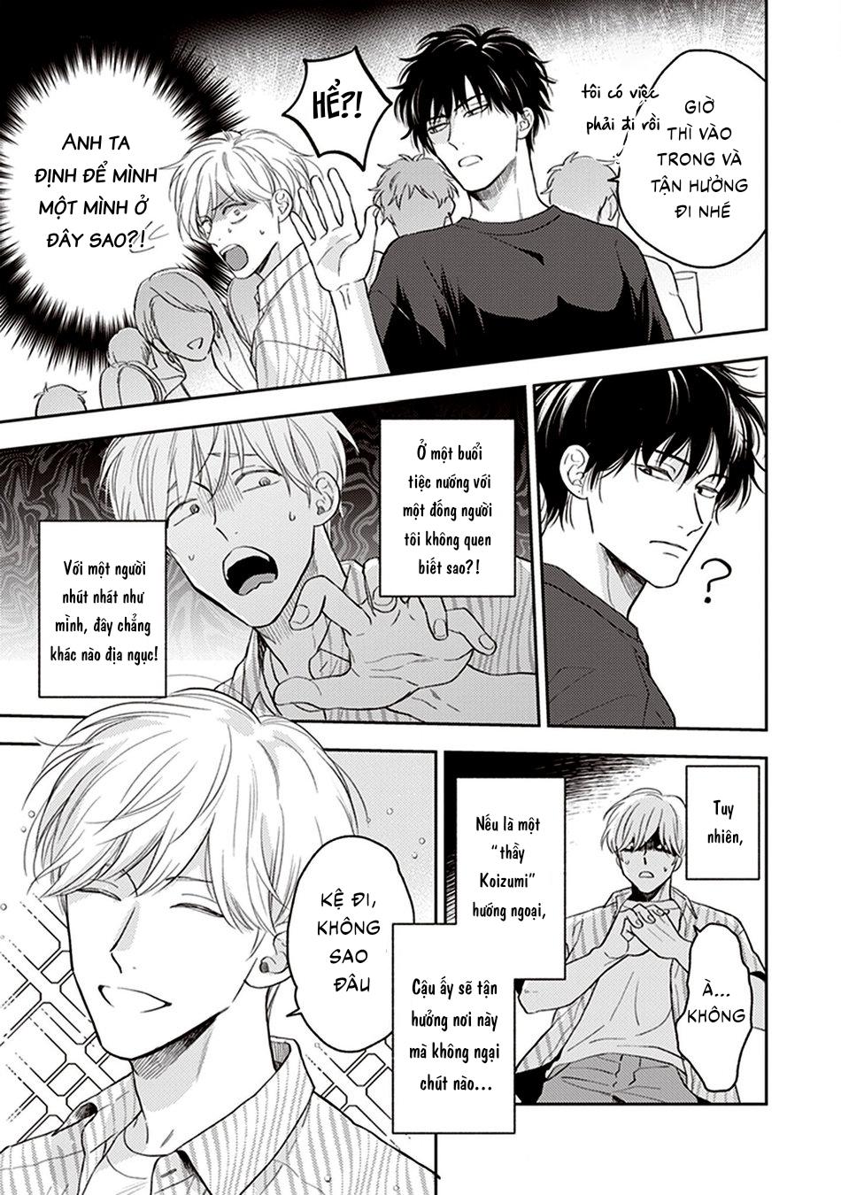 Đọc truyện Koizumi-sensei không muốn bị phát hiện - Chapter 1