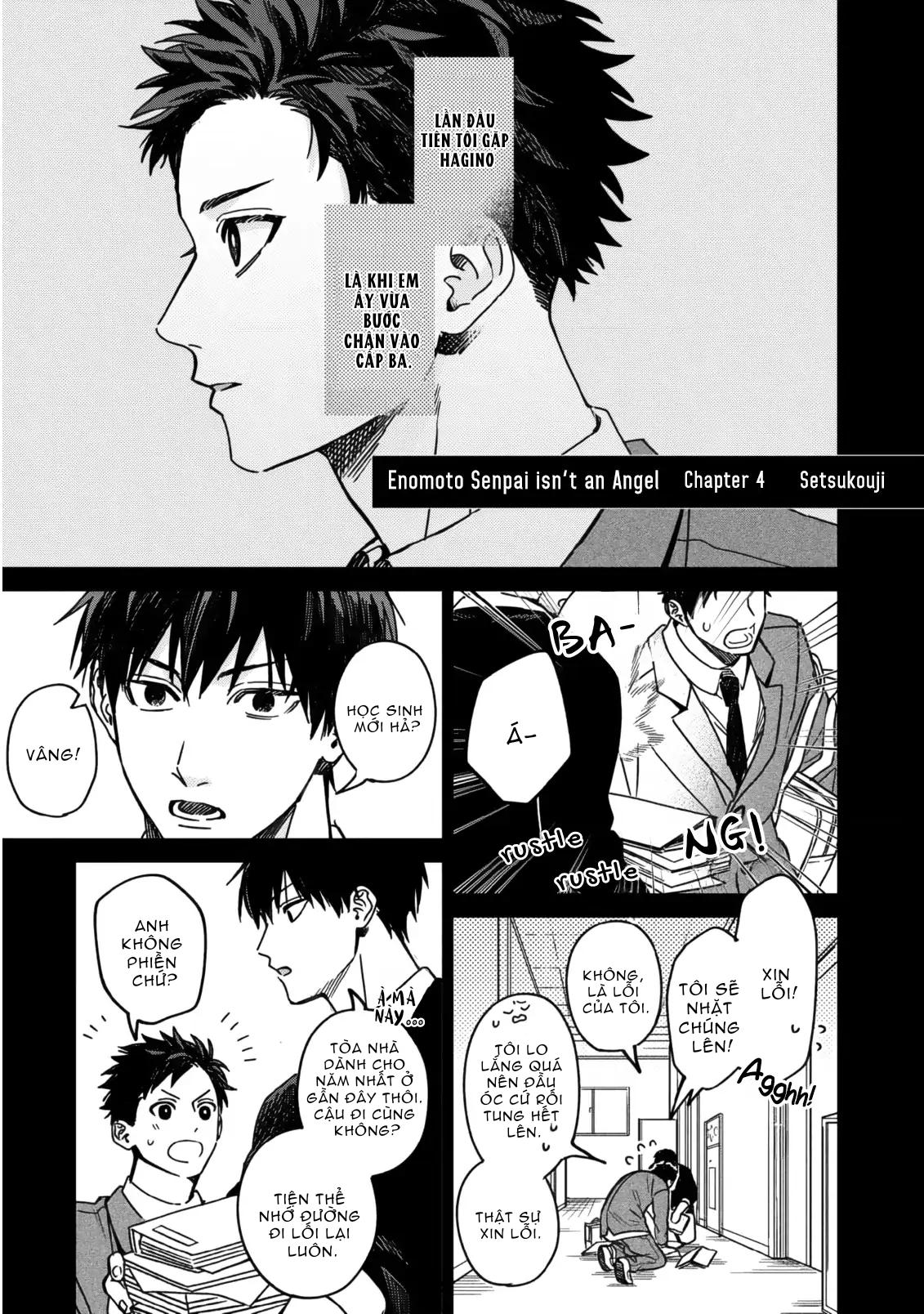 Đọc truyện Tiền Bối Enomoto Không Phải Thiên Thần - Chapter 4