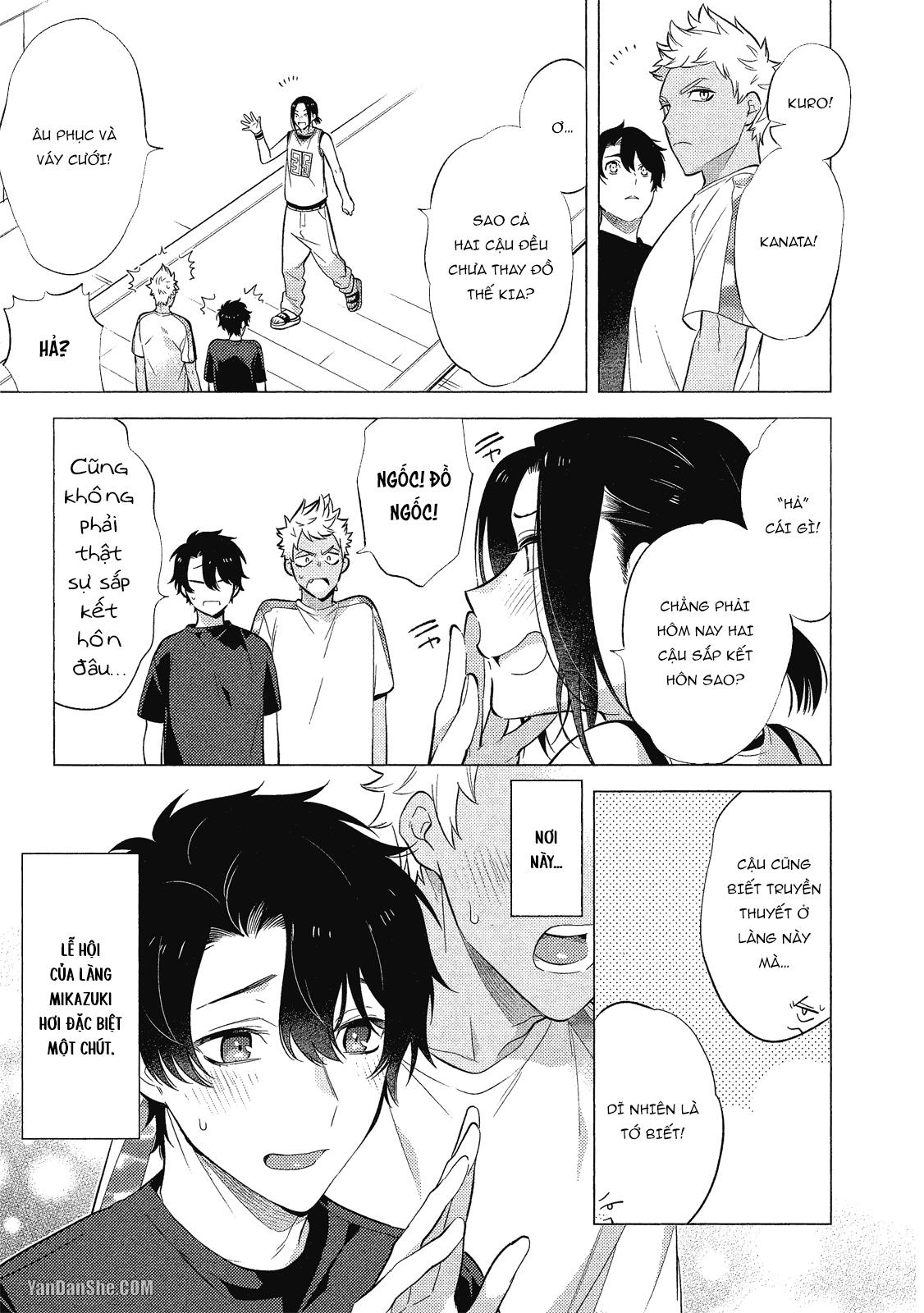 Đọc truyện Series BL Manga - Chapter 21.1