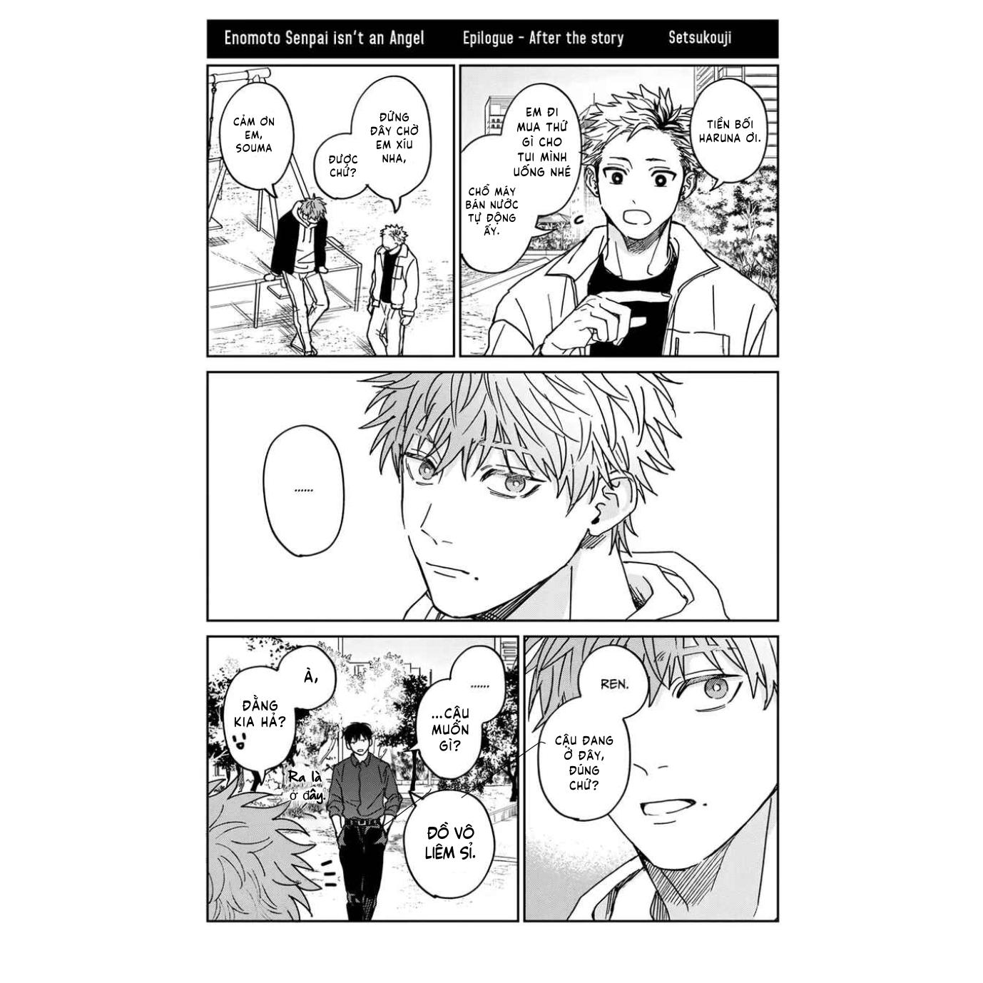 Đọc truyện Tiền bối Enomoto không ngây thơ như thiên thần - Chapter 8