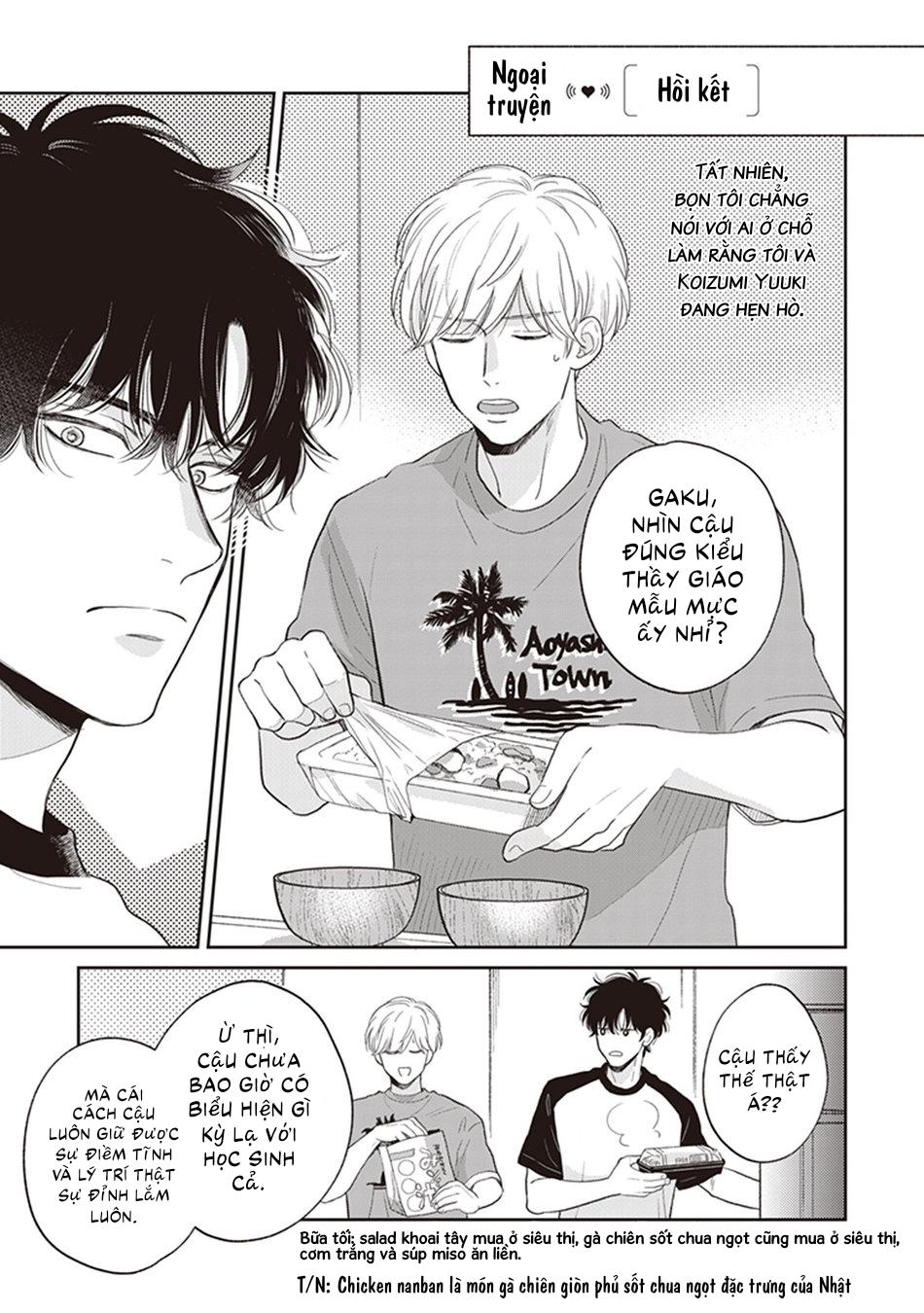 Đọc truyện Koizumi-sensei không muốn bị phát hiện - Chapter 7