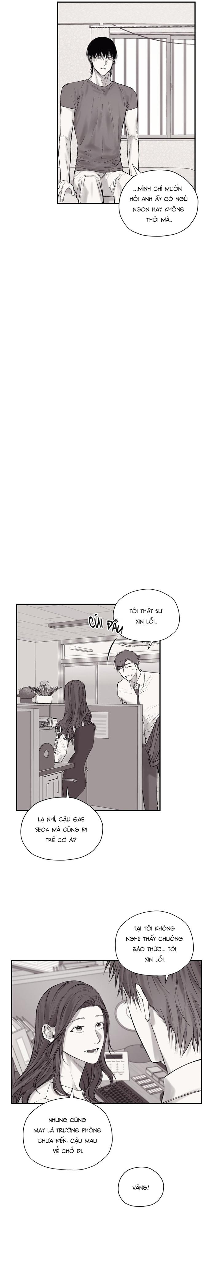 Đọc truyện Gã Đàn Ông Dưới Căn Hầm Đang Bị Giam Cầm Trong Phòng Tôi - Chapter 3