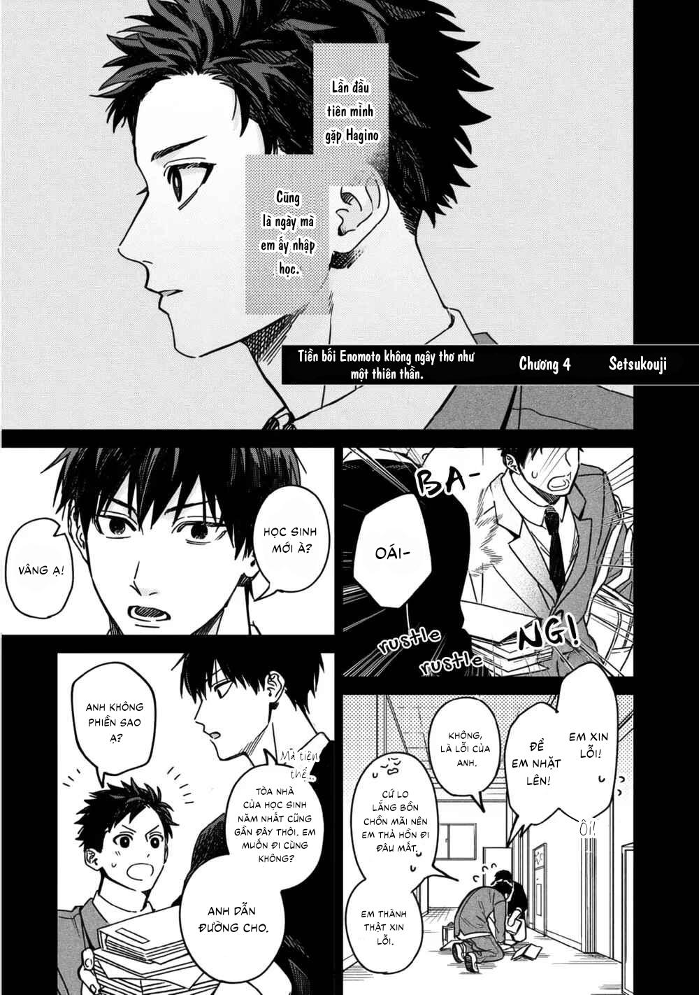 Đọc truyện Tiền bối Enomoto không ngây thơ như thiên thần - Chapter 4
