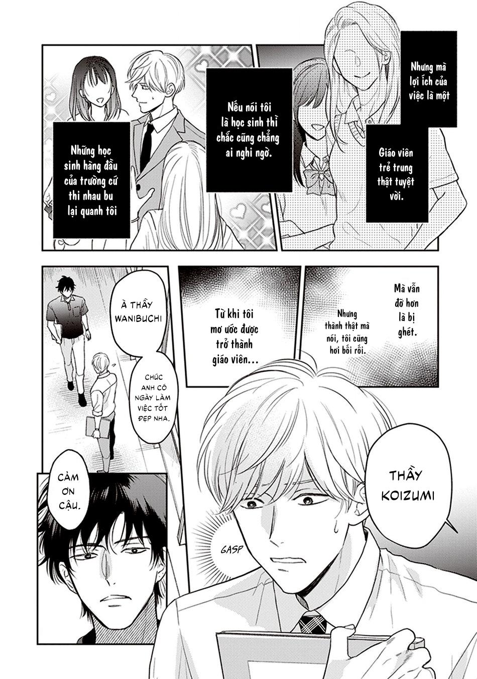 Đọc truyện Koizumi-sensei không muốn bị phát hiện - Chapter 1