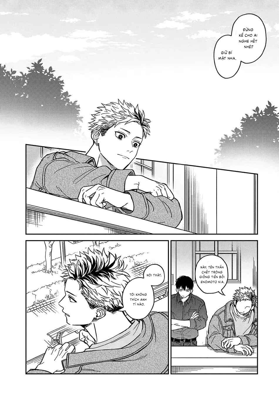 Đọc truyện Tiền bối Enomoto không ngây thơ như thiên thần - Chapter 1