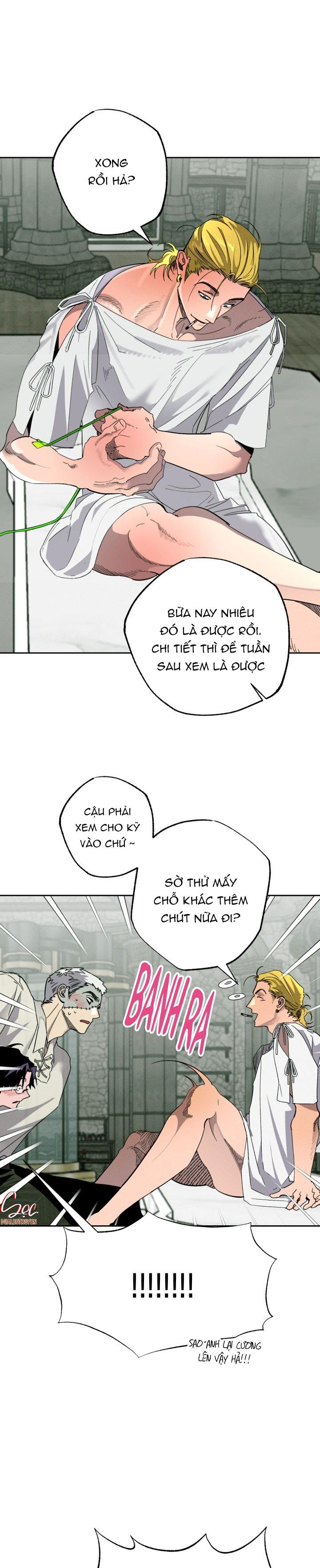 Đọc truyện TIẾN SĨ V VÀ BA NGƯỜI TÌNH - Chapter 18