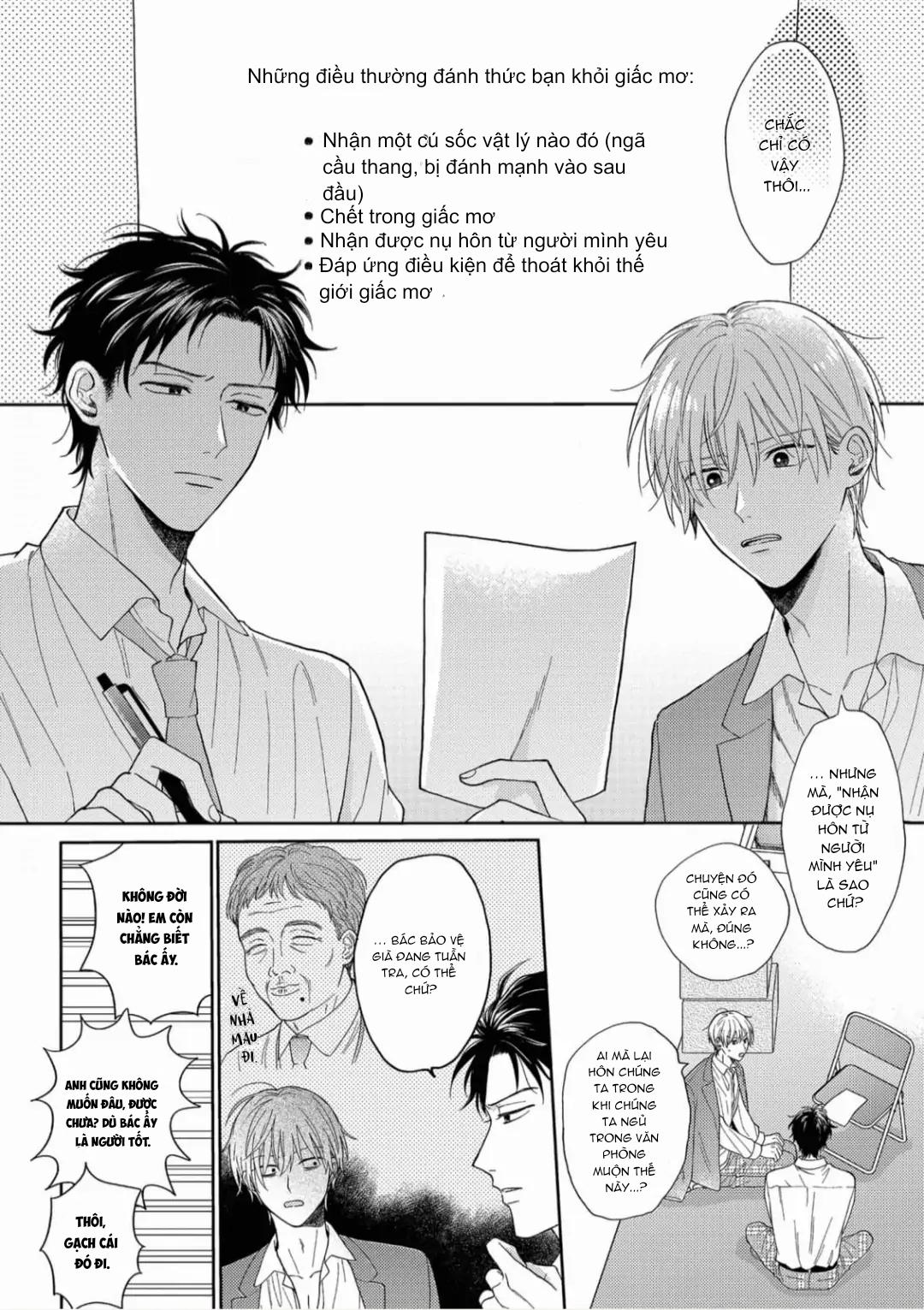 Đọc truyện Giấc Mơ Kỳ Lạ Của Tổ Biên Tập BL - Chapter 2