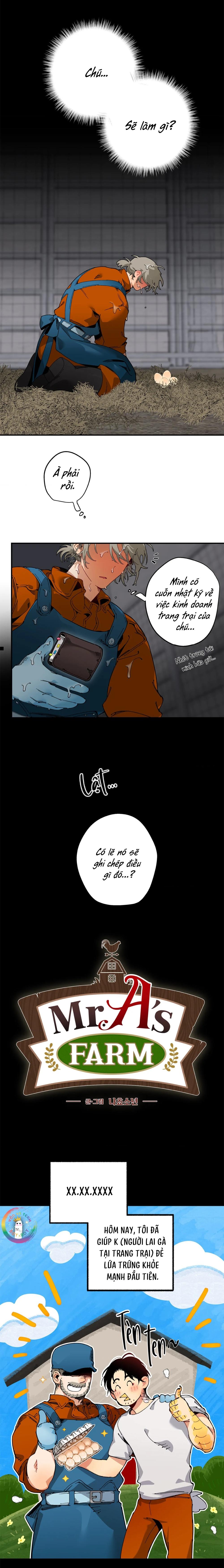 Đọc truyện Trang Trại Của Mr.A - Chapter 10