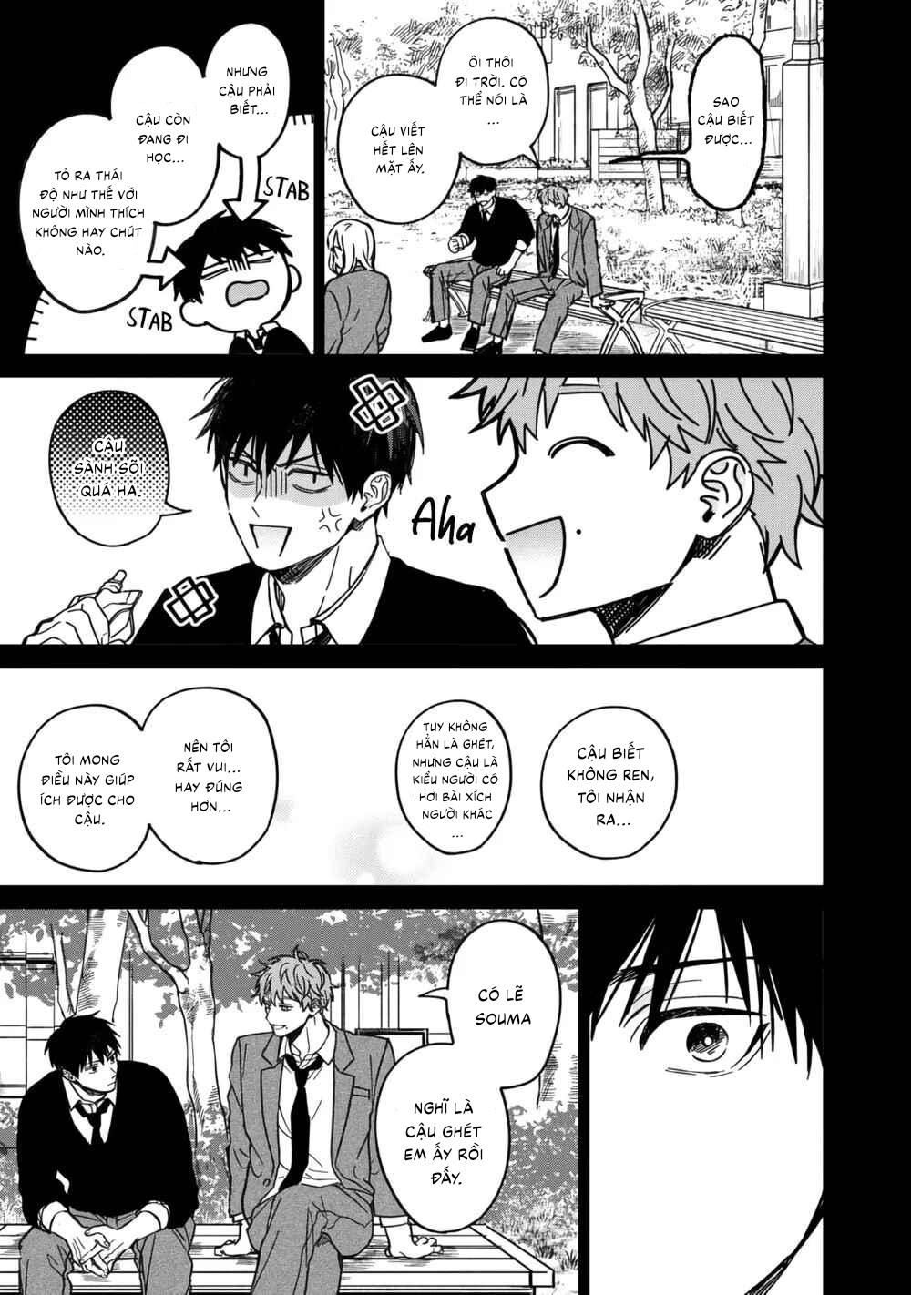 Đọc truyện Tiền bối Enomoto không ngây thơ như thiên thần - Chapter 4