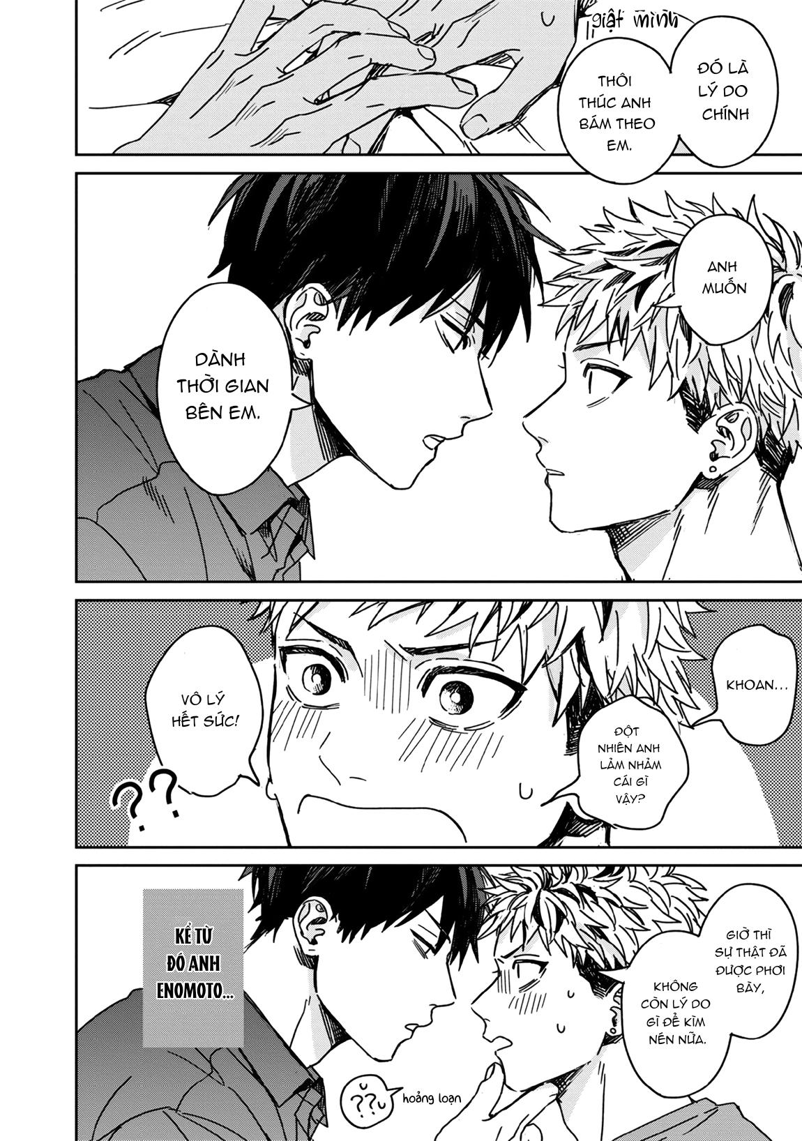 Đọc truyện Tiền Bối Enomoto Không Phải Thiên Thần - Chapter 3