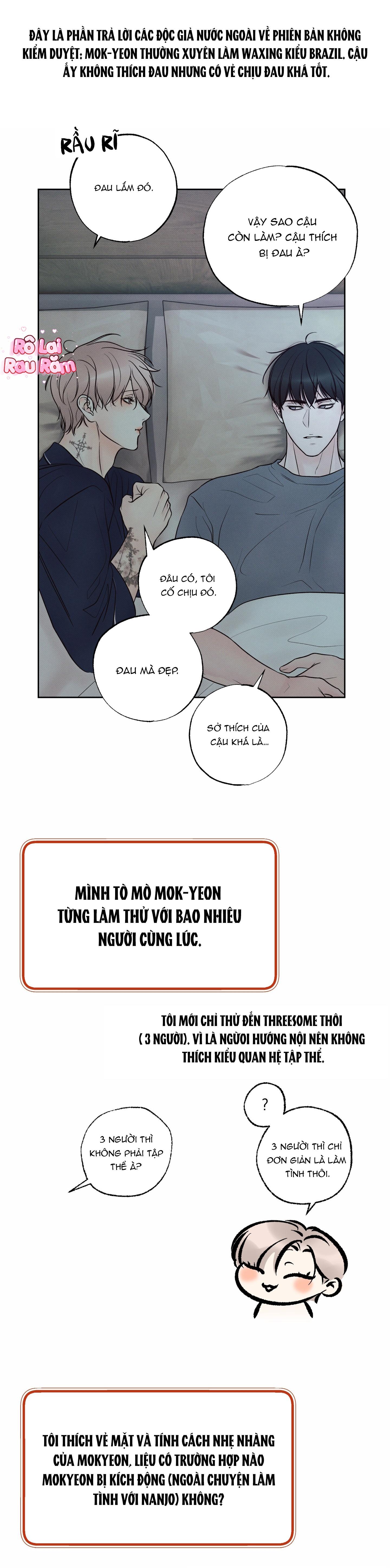 Đọc truyện (RÔ LAI) Nửa tỉnh nửa mê - Chapter 30.6